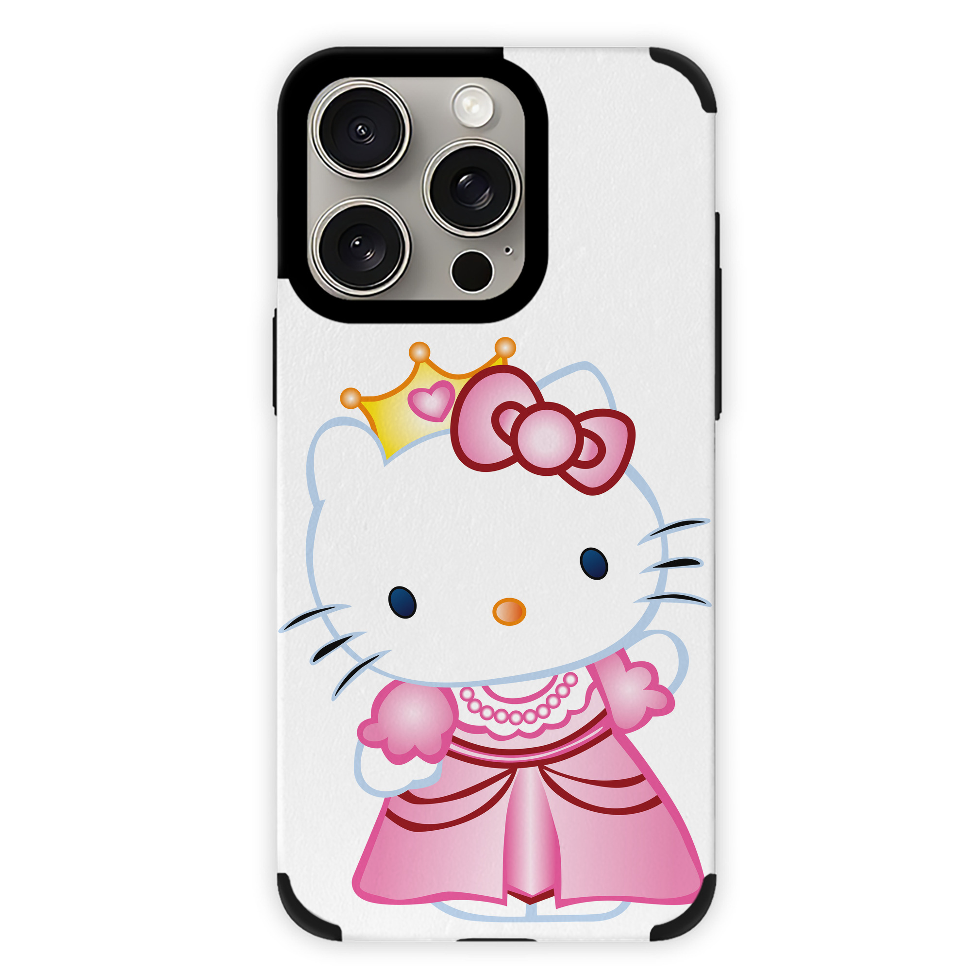 （画像用） Hello Kitty ハローキティ 【iPhone15ProMax対応】 PUレザー スマホケース 耐衝撃＆黄変防止