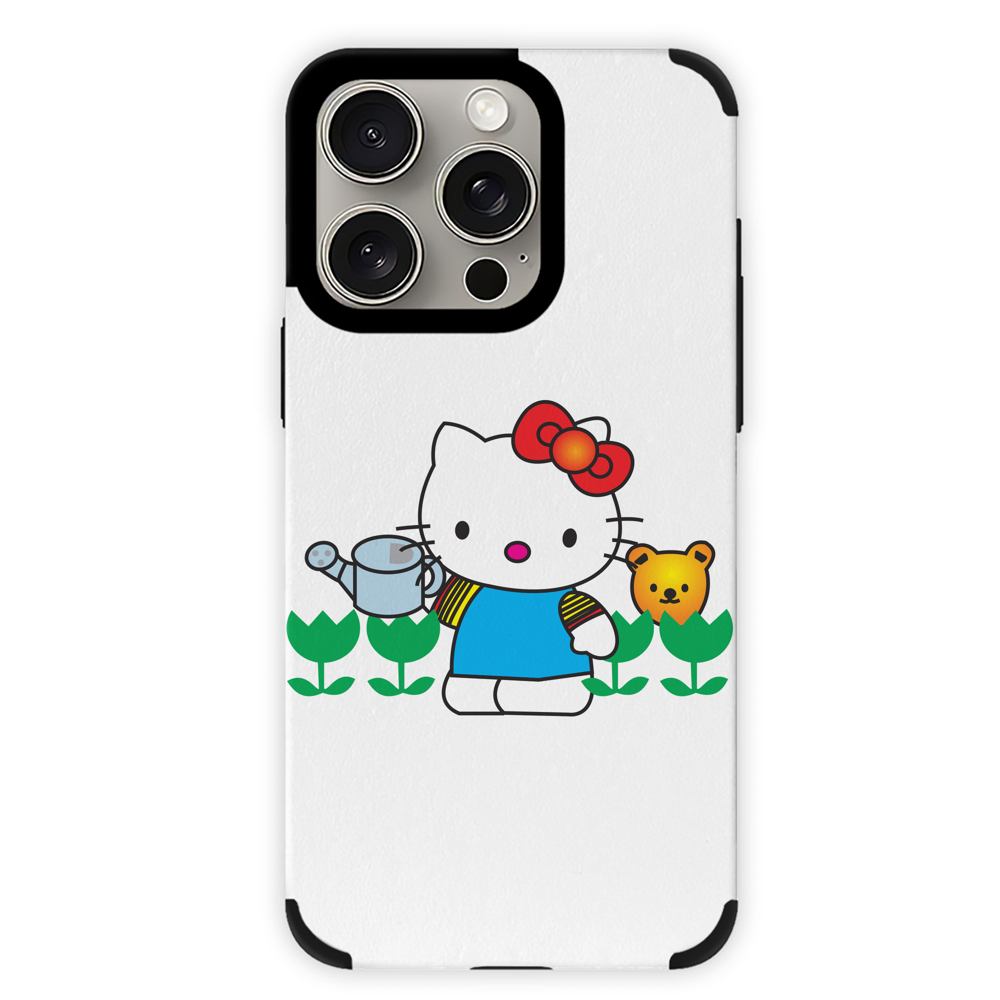 （画像用） Hello Kitty ハローキティ 【iPhone15ProMax対応】 PUレザー スマホケース 耐衝撃＆黄変防止