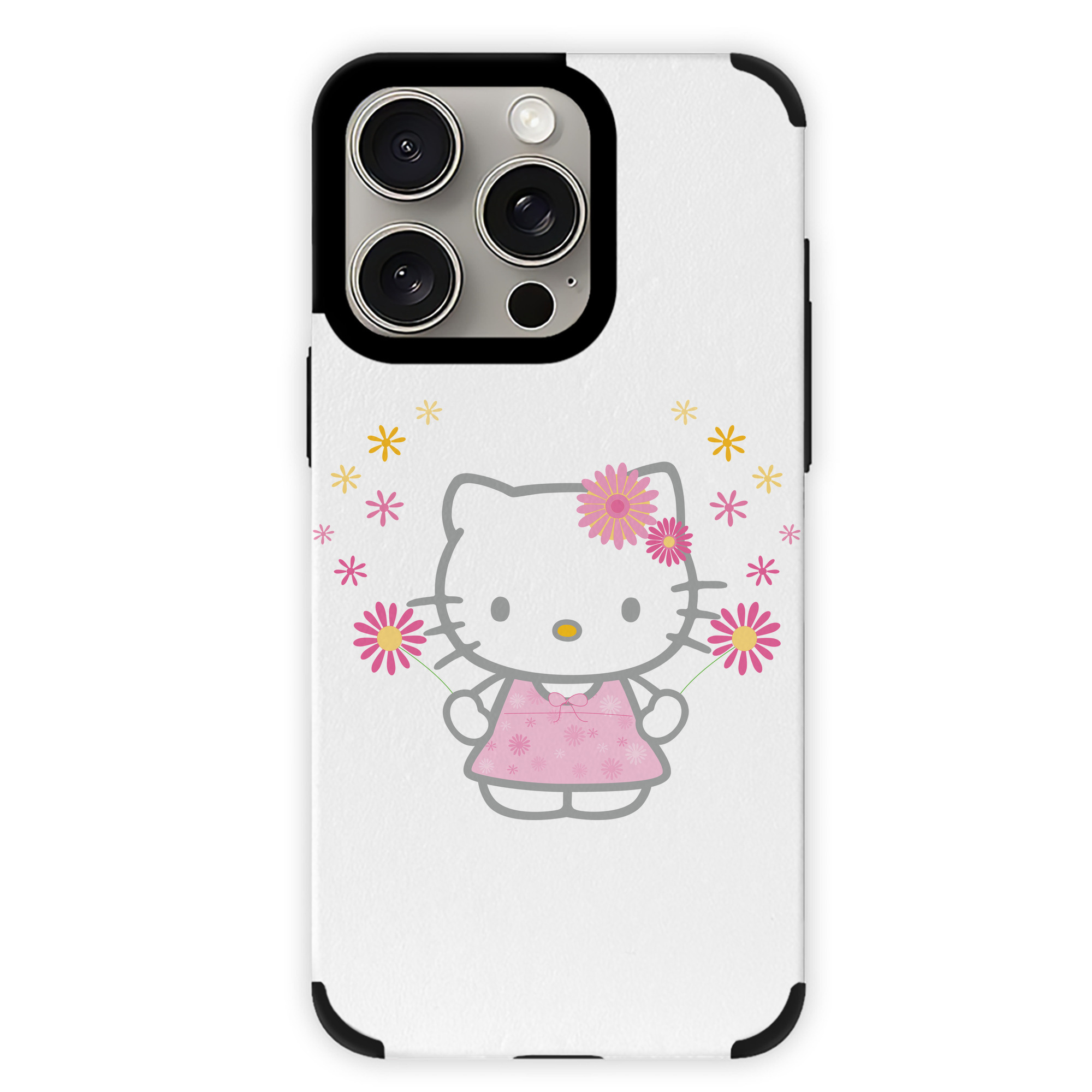 （画像用） Hello Kitty ハローキティ 【iPhone15ProMax対応】 PUレザー スマホケース 耐衝撃＆黄変防止