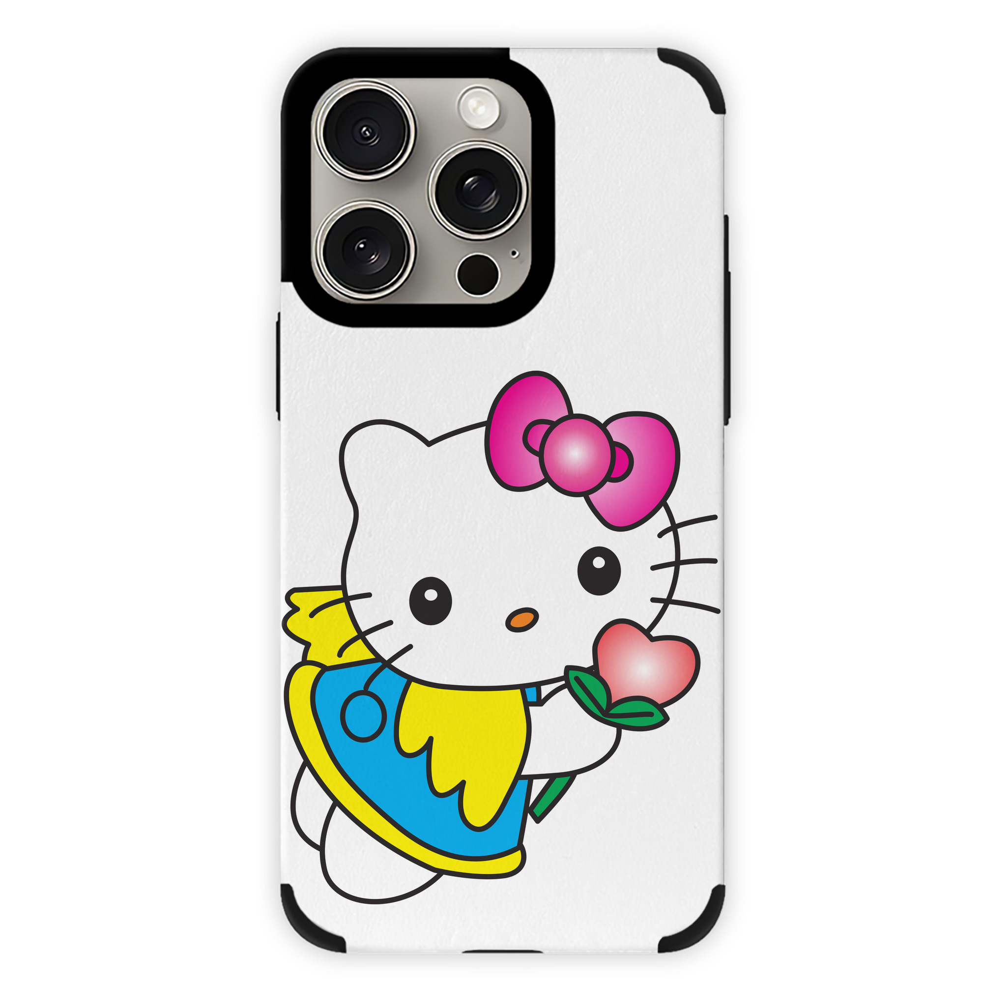 （画像用） Hello Kitty ハローキティ 【iPhone15ProMax対応】 PUレザー スマホケース 耐衝撃＆黄変防止