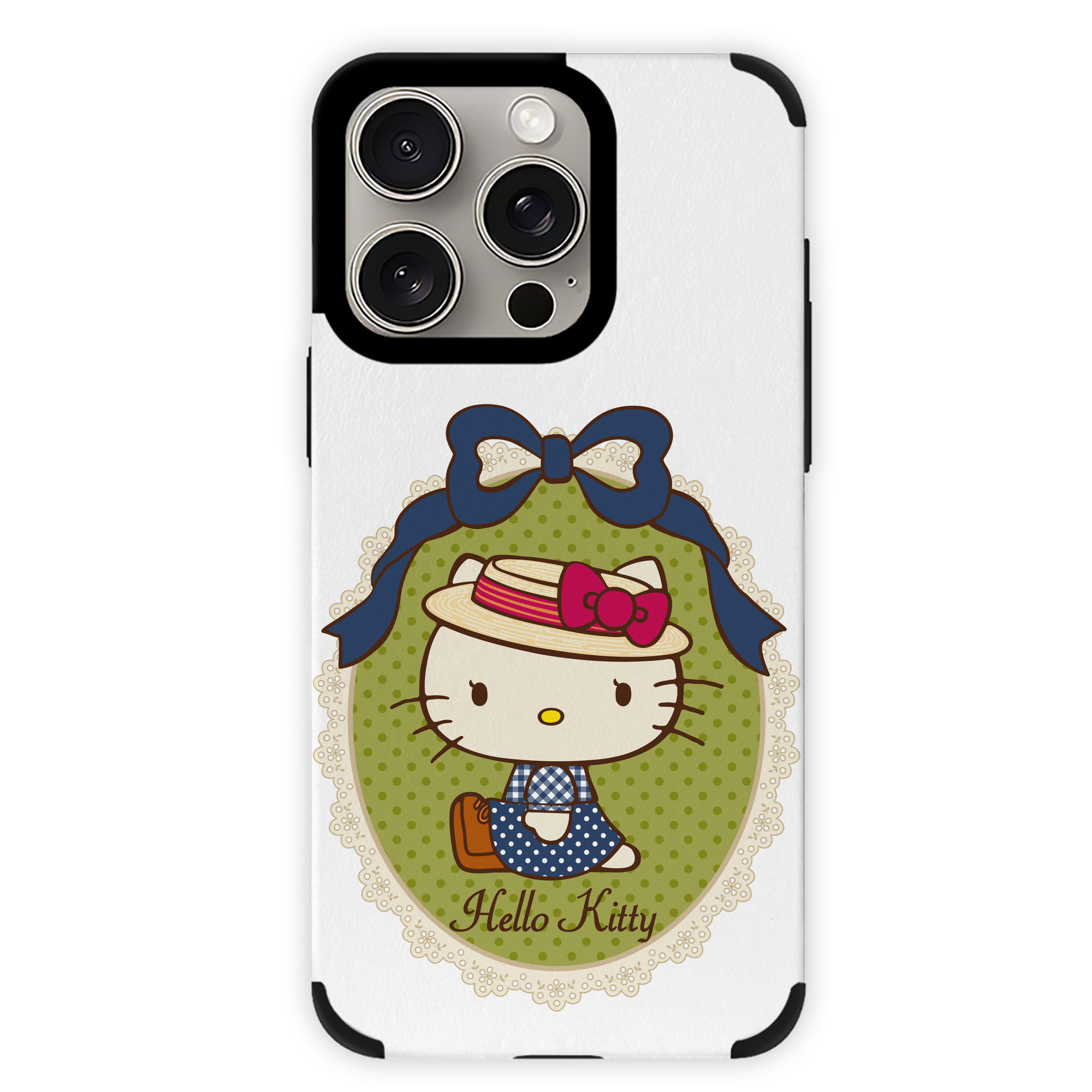 （画像用） Hello Kitty ハローキティ 【iPhone15ProMax対応】 PUレザー スマホケース 耐衝撃＆黄変防止