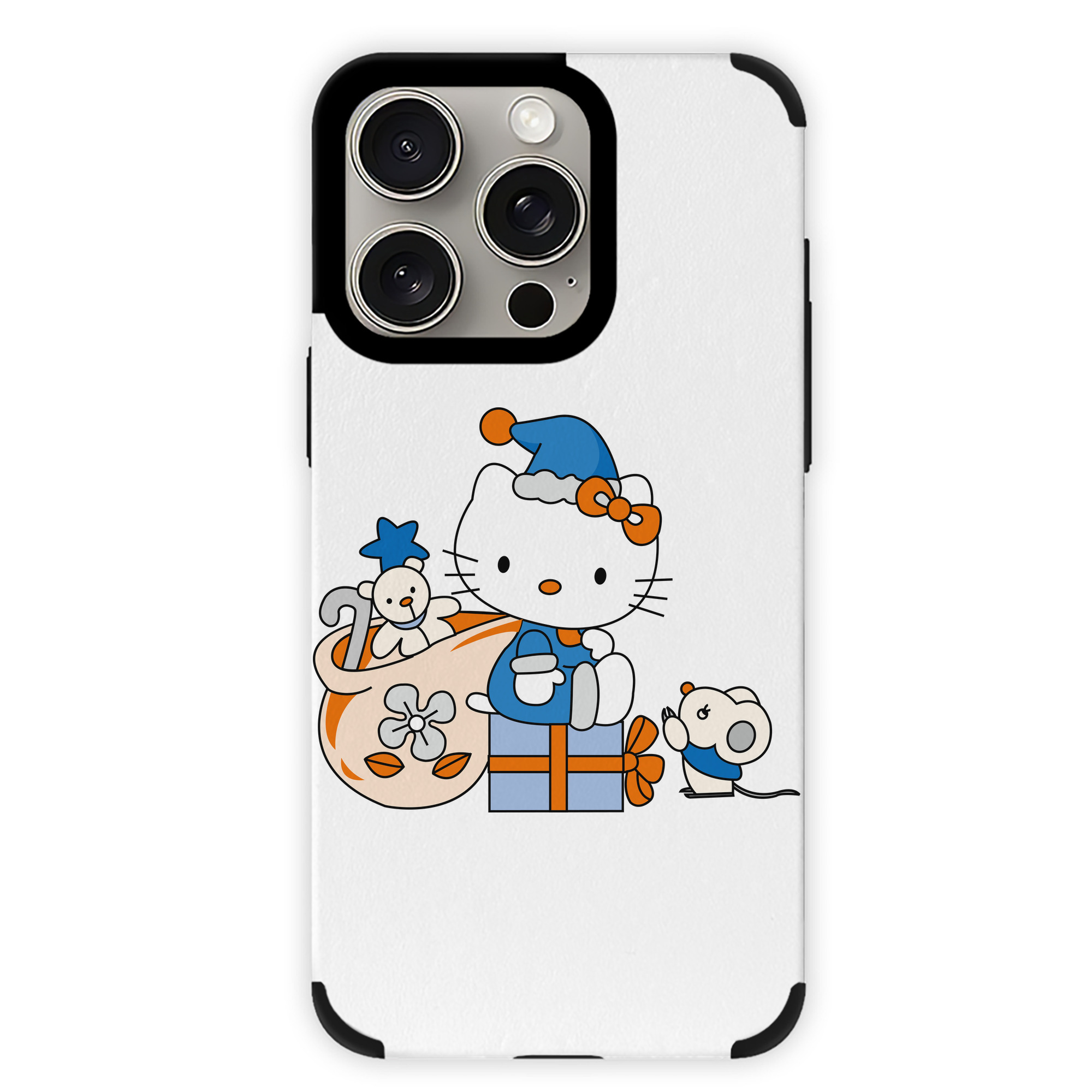 （画像用） Hello Kitty ハローキティ 【iPhone15ProMax対応】 PUレザー スマホケース 耐衝撃＆黄変防止