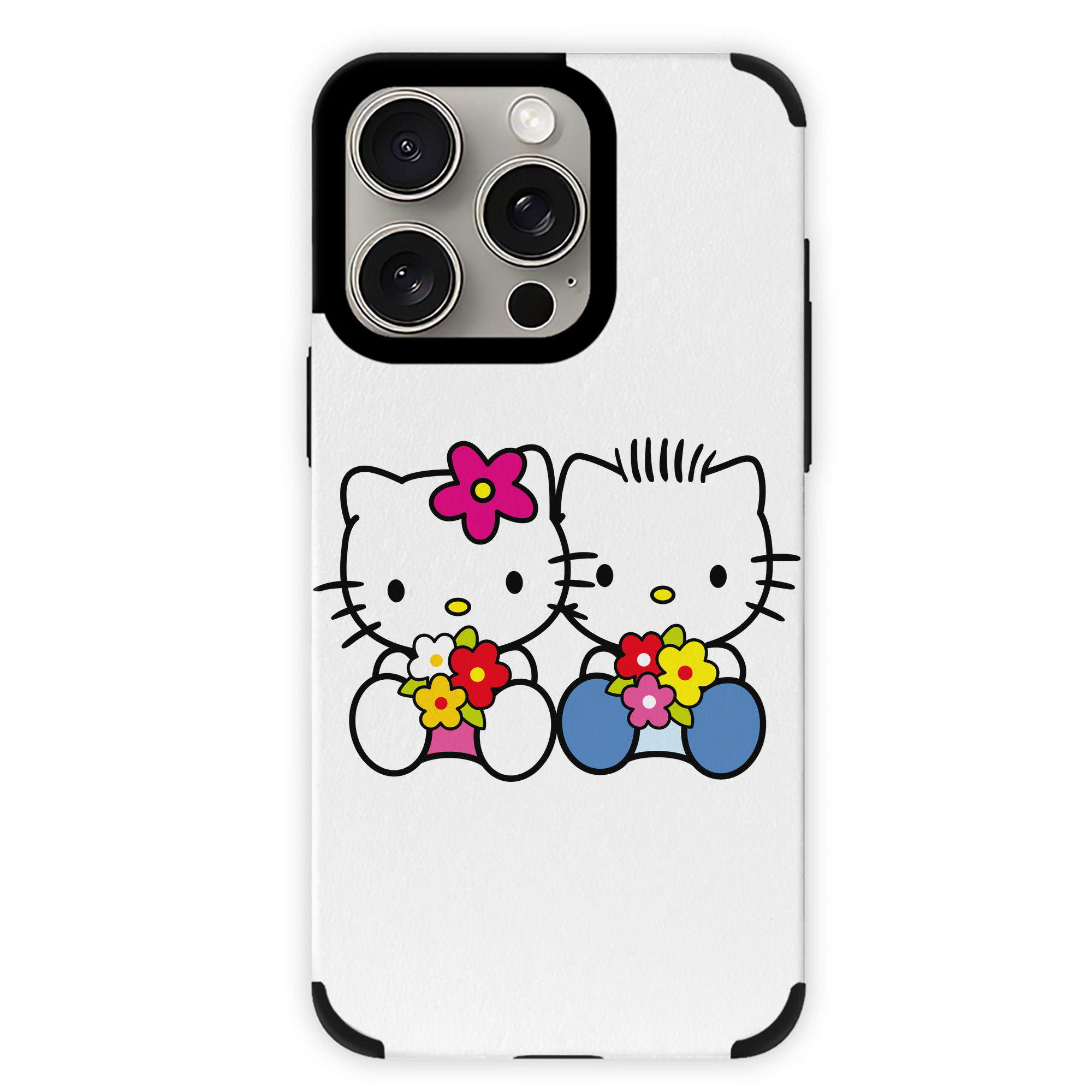 （画像用） Hello Kitty ハローキティ 【iPhone15ProMax対応】 PUレザー スマホケース 耐衝撃＆黄変防止