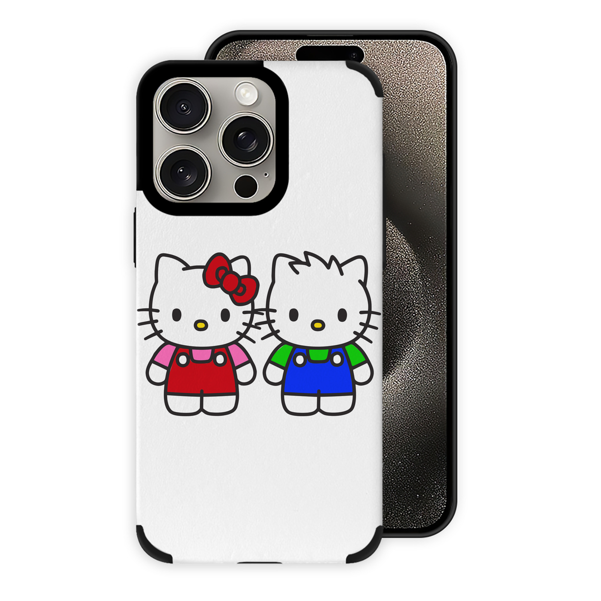（画像用） Hello Kitty ハローキティ 【iPhone15ProMax対応】 PUレザー スマホケース 耐衝撃＆黄変防止