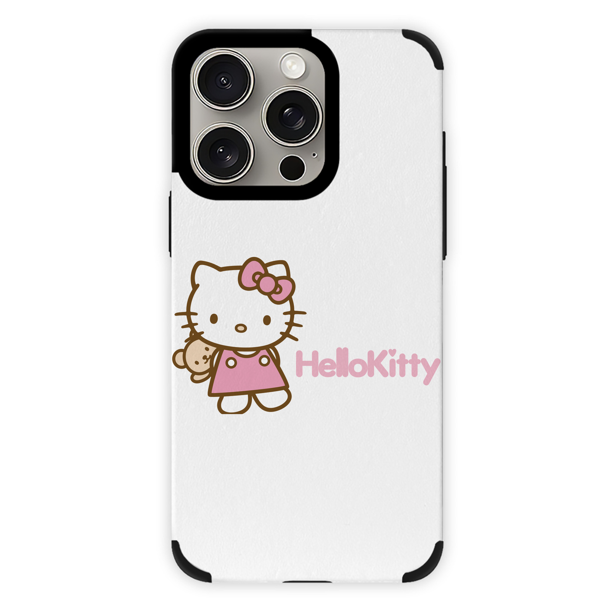 （画像用） Hello Kitty ハローキティ 【iPhone15ProMax対応】 PUレザー スマホケース 耐衝撃＆黄変防止