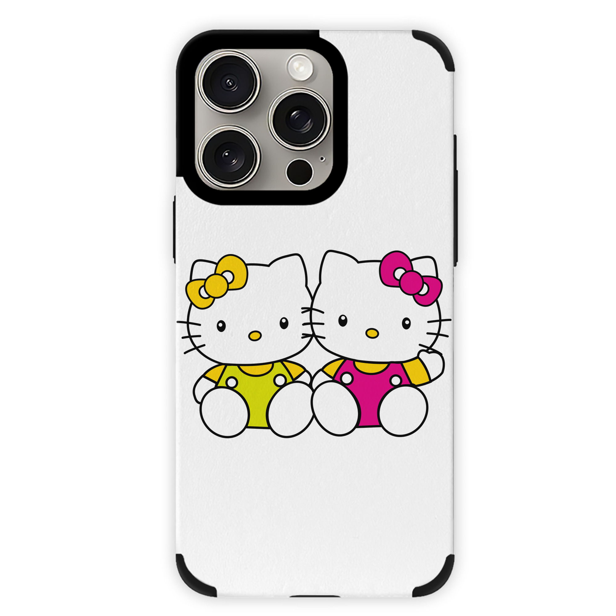 （画像用） Hello Kitty ハローキティ 【iPhone15ProMax対応】 PUレザー スマホケース 耐衝撃＆黄変防止