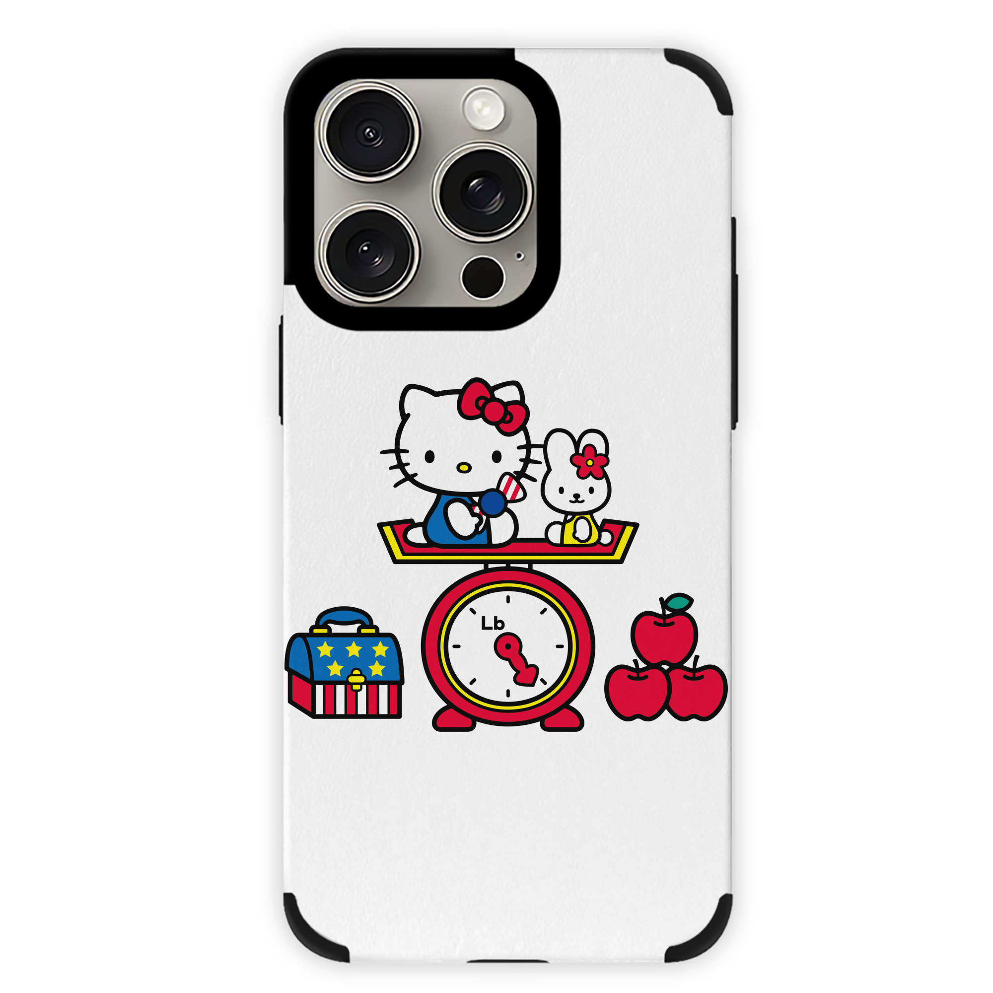 （画像用） Hello Kitty ハローキティ 【iPhone15ProMax対応】 PUレザー スマホケース 耐衝撃＆黄変防止