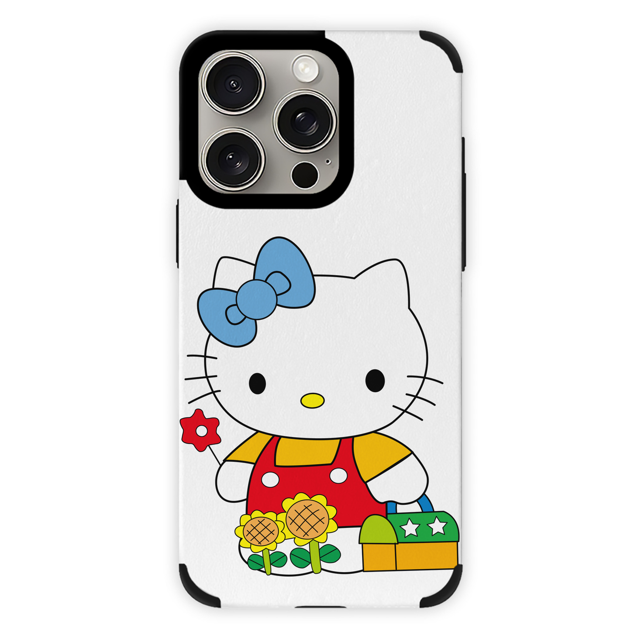 （画像用） Hello Kitty ハローキティ 【iPhone15ProMax対応】 PUレザー スマホケース 耐衝撃＆黄変防止