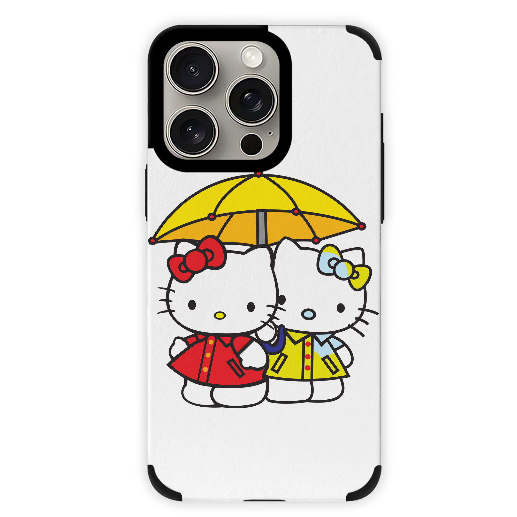 （画像用） Hello Kitty ハローキティ 【iPhone15ProMax対応】 PUレザー スマホケース 耐衝撃＆黄変防止