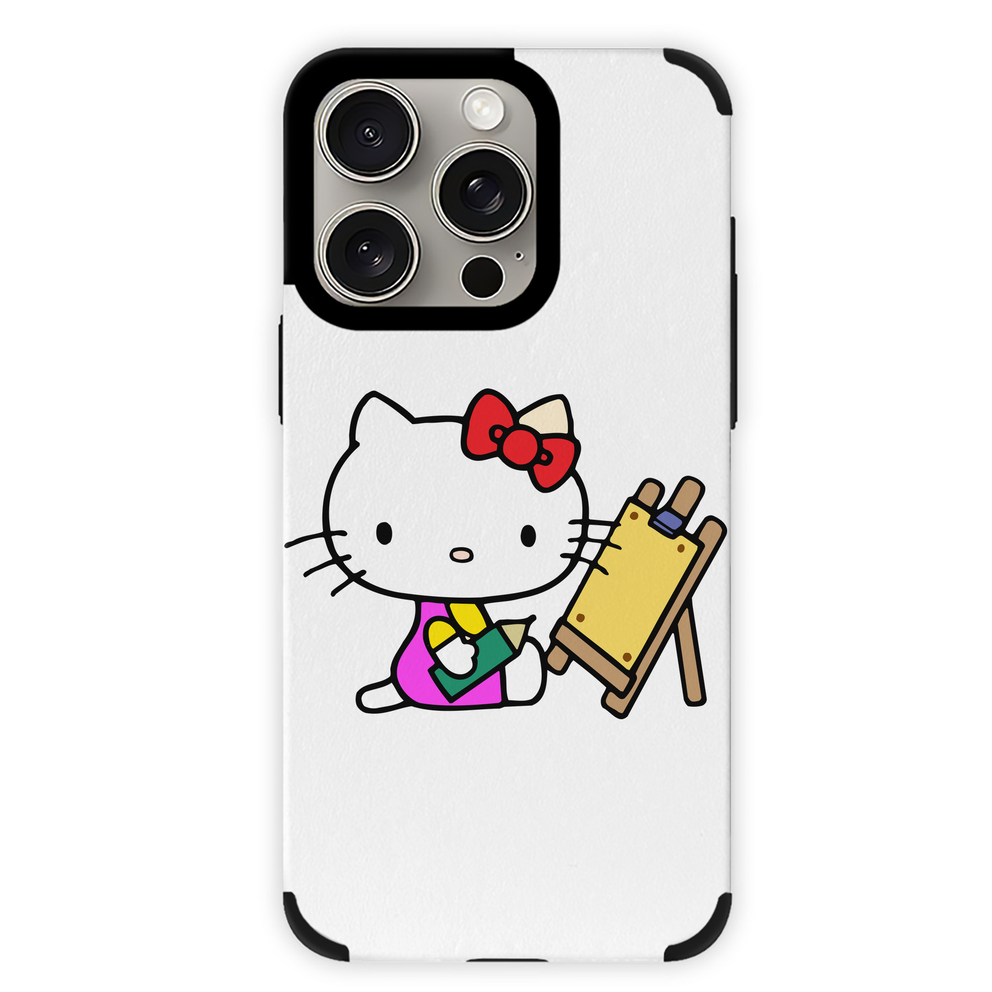 （画像用） Hello Kitty ハローキティ 【iPhone15ProMax対応】 PUレザー スマホケース 耐衝撃＆黄変防止