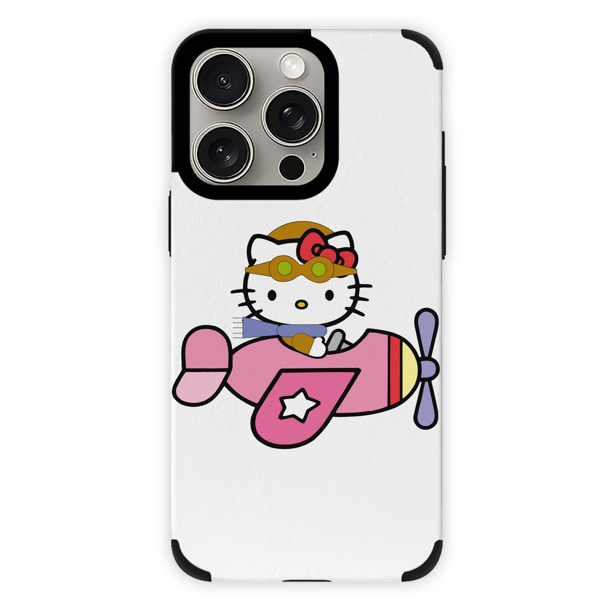 （画像用） Hello Kitty ハローキティ 【iPhone15ProMax対応】 PUレザー スマホケース 耐衝撃＆黄変防止