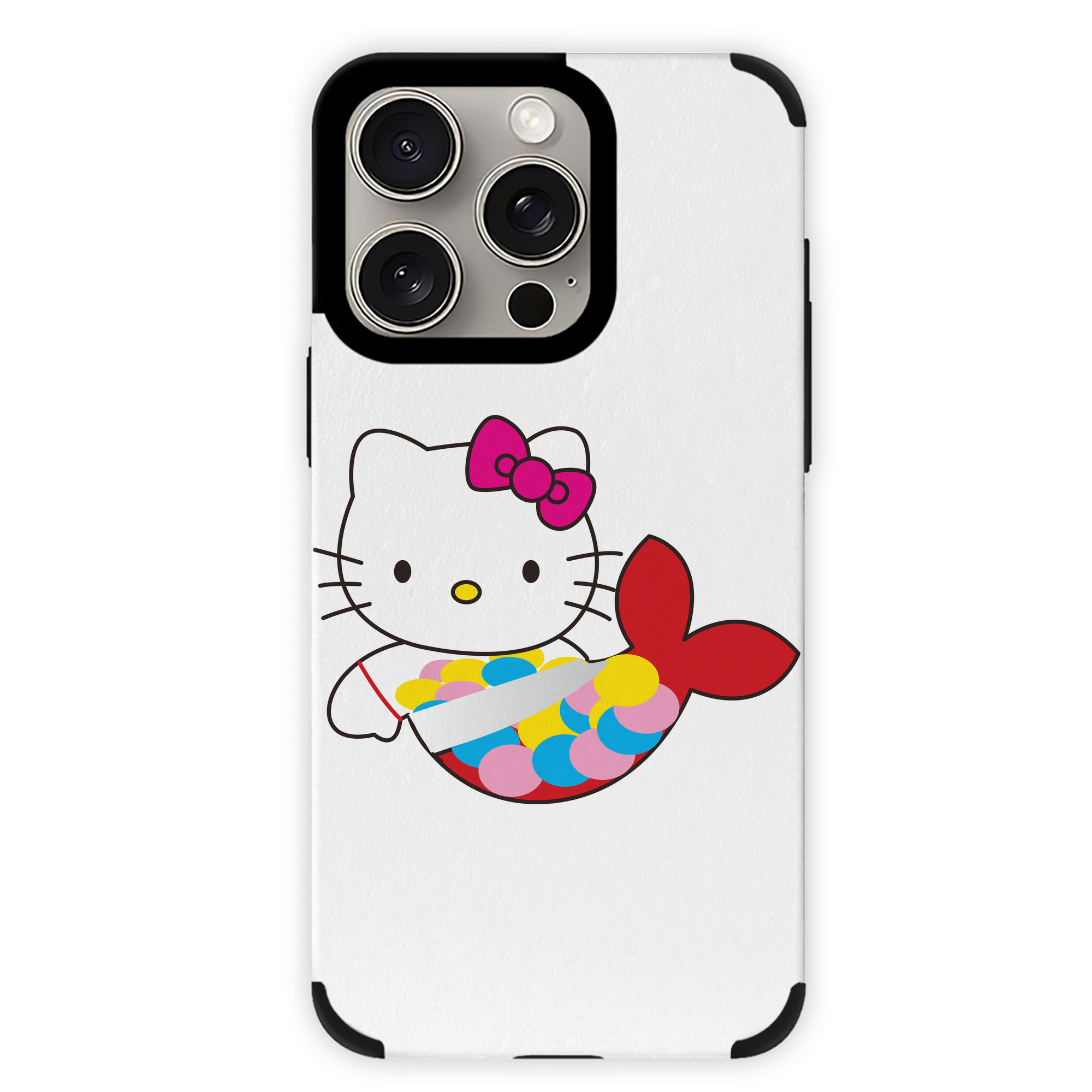 （画像用） Hello Kitty ハローキティ 【iPhone15ProMax対応】 PUレザー スマホケース 耐衝撃＆黄変防止