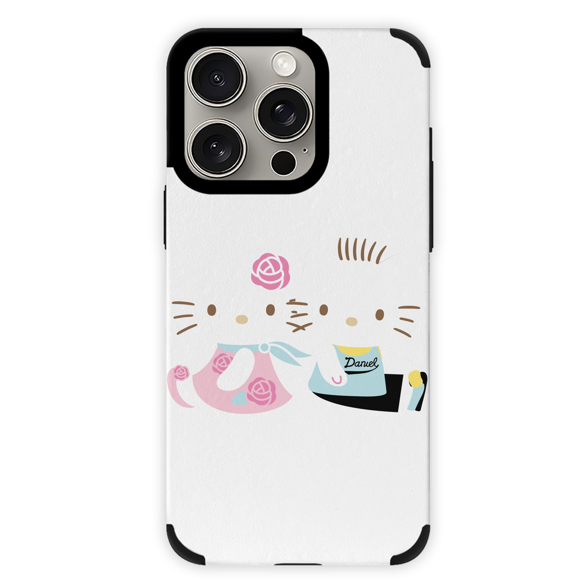 （画像用） Hello Kitty ハローキティ 【iPhone15ProMax対応】 PUレザー スマホケース 耐衝撃＆黄変防止