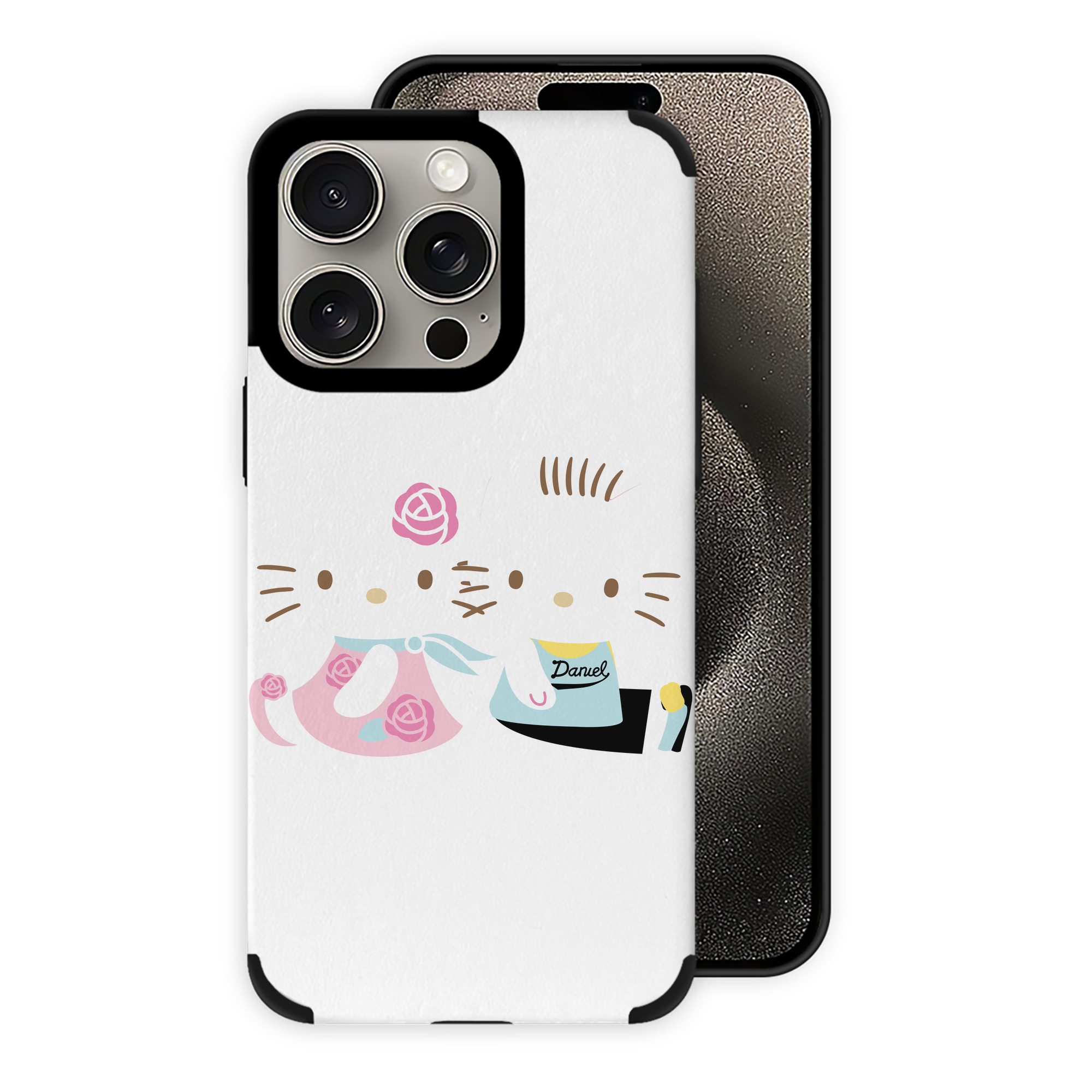 （画像用） Hello Kitty ハローキティ 【iPhone15ProMax対応】 PUレザー スマホケース 耐衝撃＆黄変防止