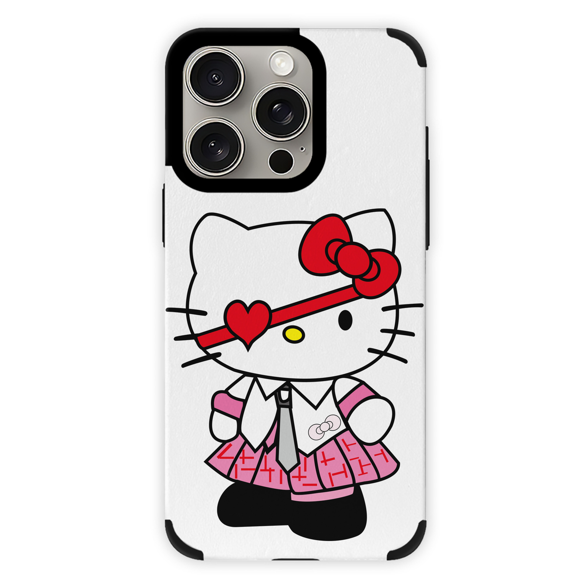 （画像用） Hello Kitty ハローキティ 【iPhone15ProMax対応】 PUレザー スマホケース 耐衝撃＆黄変防止
