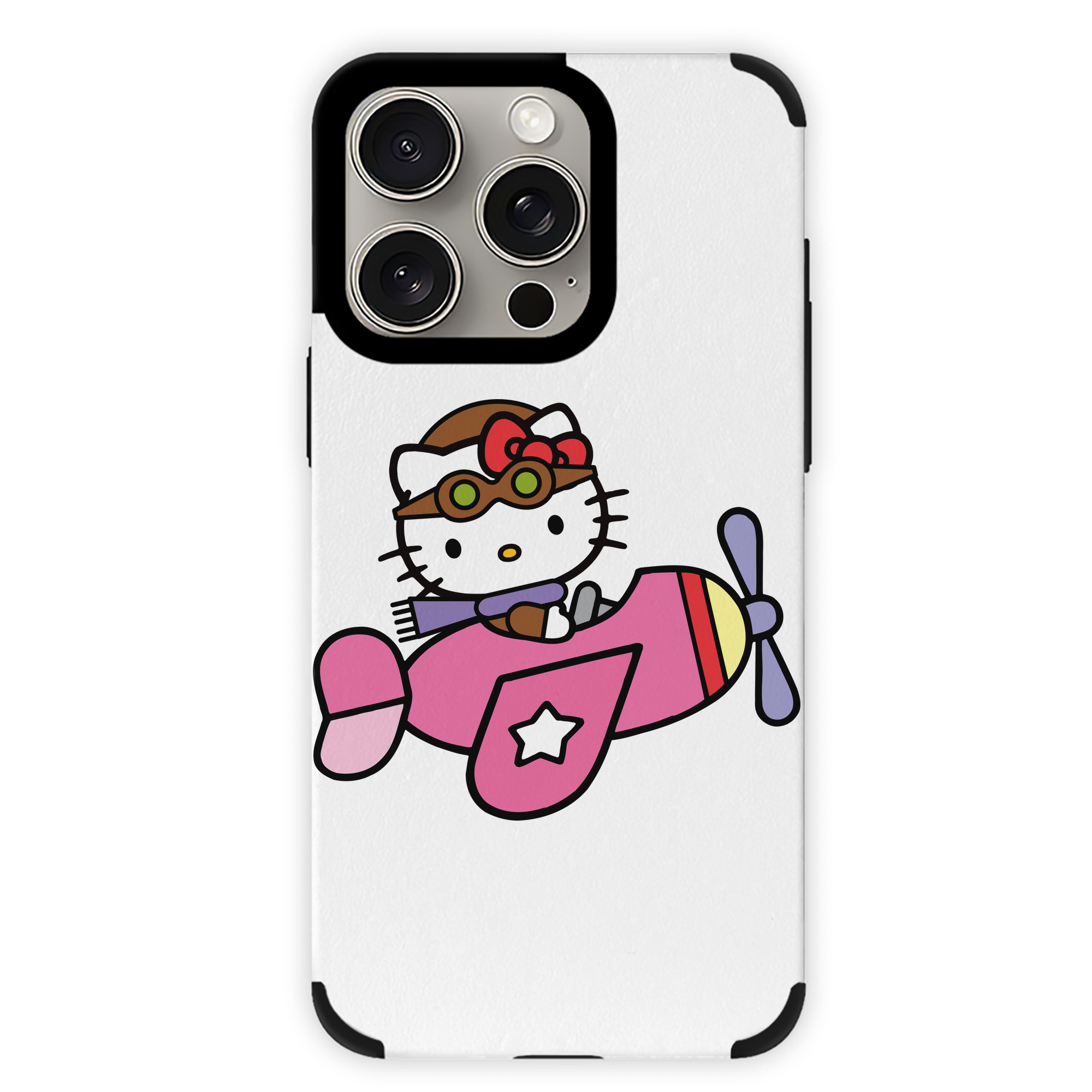 （画像用） Hello Kitty ハローキティ 【iPhone15ProMax対応】 PUレザー スマホケース 耐衝撃＆黄変防止