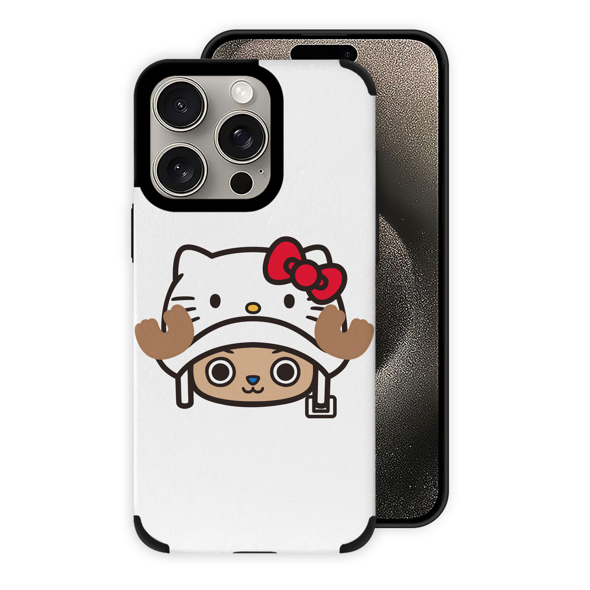 （画像用） Hello Kitty ハローキティ 【iPhone15ProMax対応】 PUレザー スマホケース 耐衝撃＆黄変防止