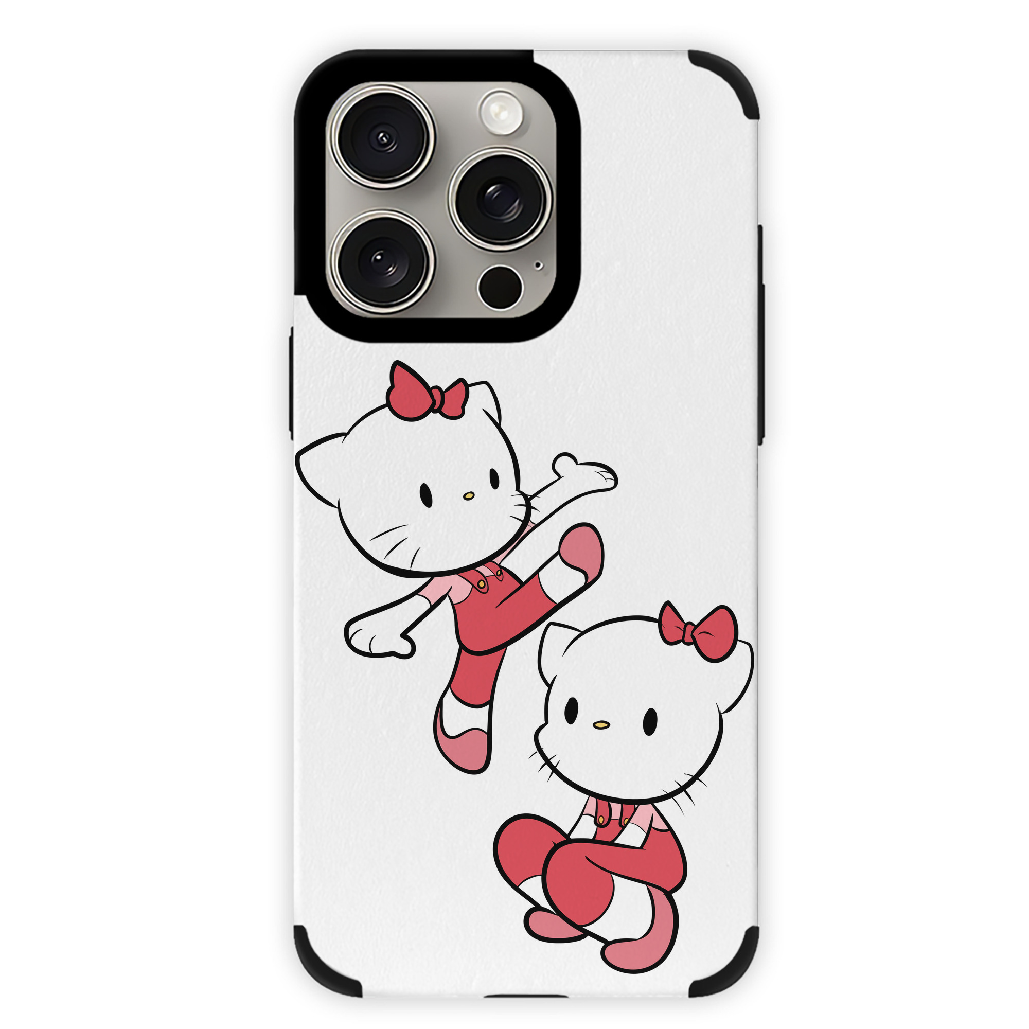 （画像用） Hello Kitty ハローキティ 【iPhone15ProMax対応】 PUレザー スマホケース 耐衝撃＆黄変防止
