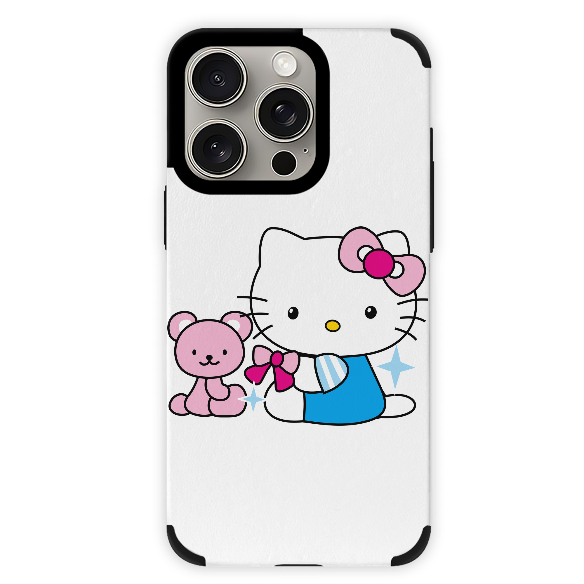 （画像用） Hello Kitty ハローキティ 【iPhone15ProMax対応】 PUレザー スマホケース 耐衝撃＆黄変防止