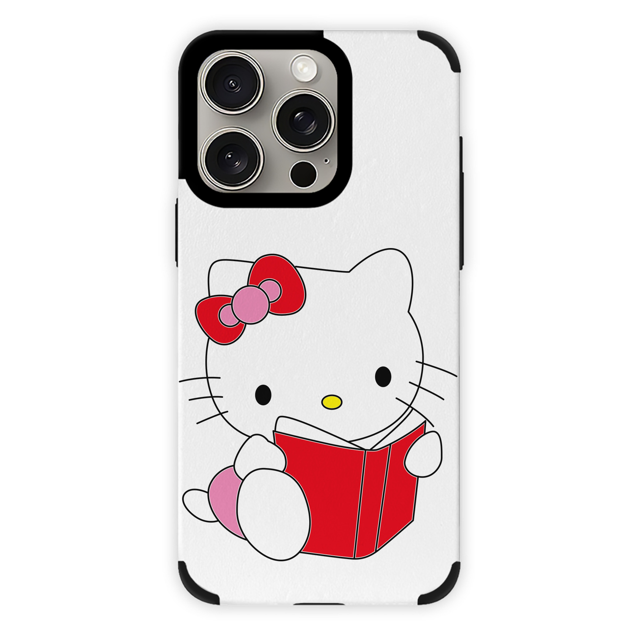（画像用） Hello Kitty ハローキティ 【iPhone15ProMax対応】 PUレザー スマホケース 耐衝撃＆黄変防止