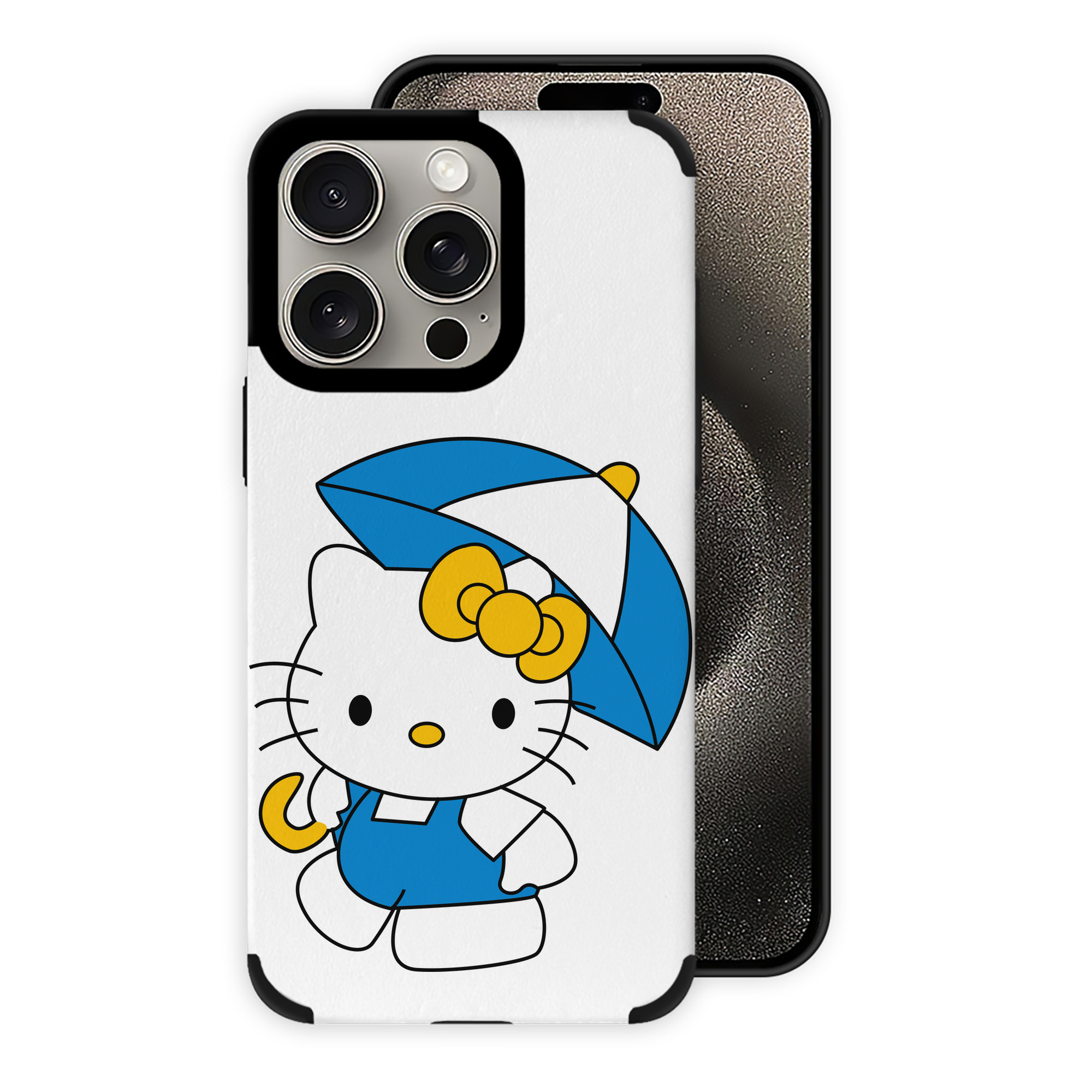 （画像用） Hello Kitty ハローキティ 【iPhone15ProMax対応】 PUレザー スマホケース 耐衝撃＆黄変防止
