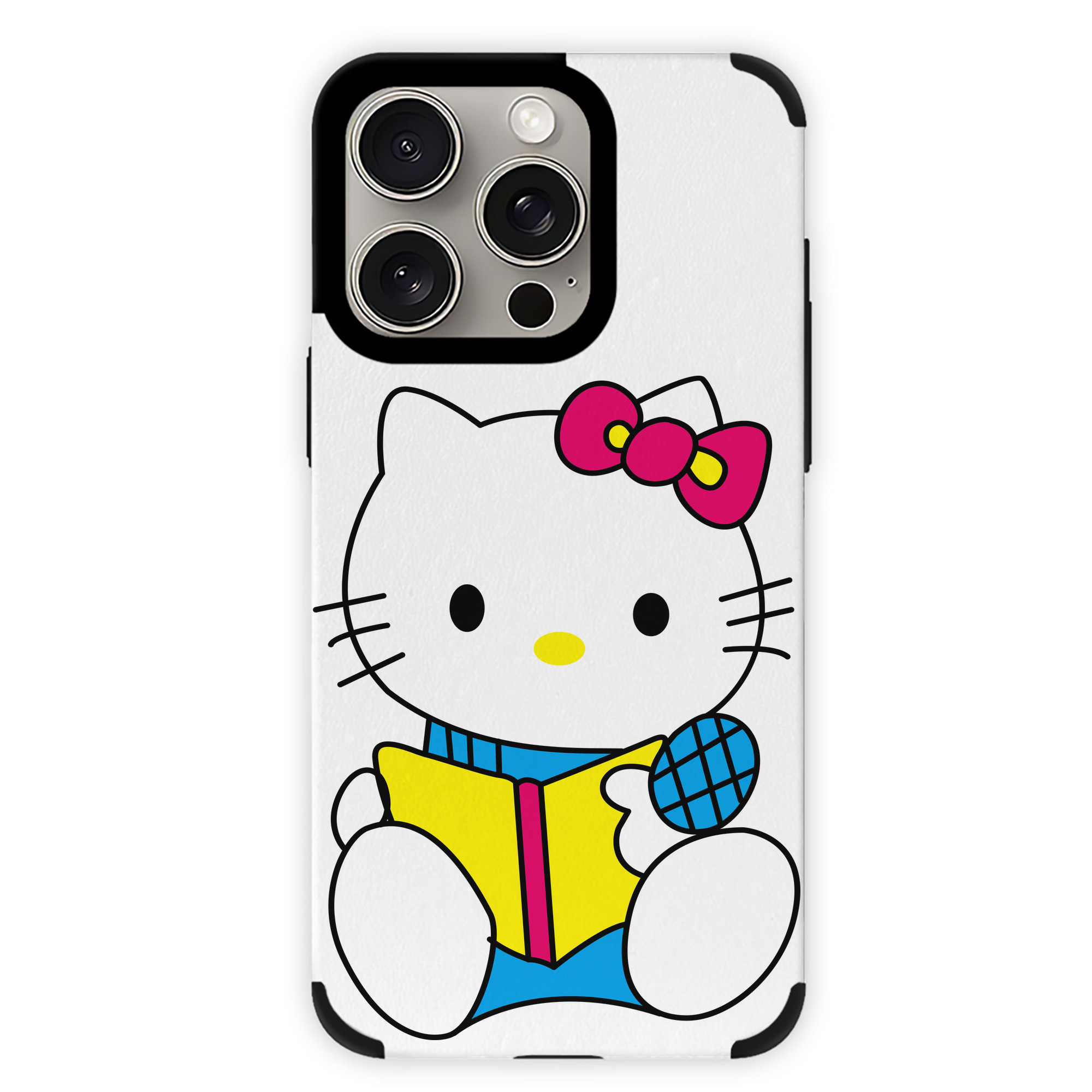 （画像用） Hello Kitty ハローキティ 【iPhone15ProMax対応】 PUレザー スマホケース 耐衝撃＆黄変防止