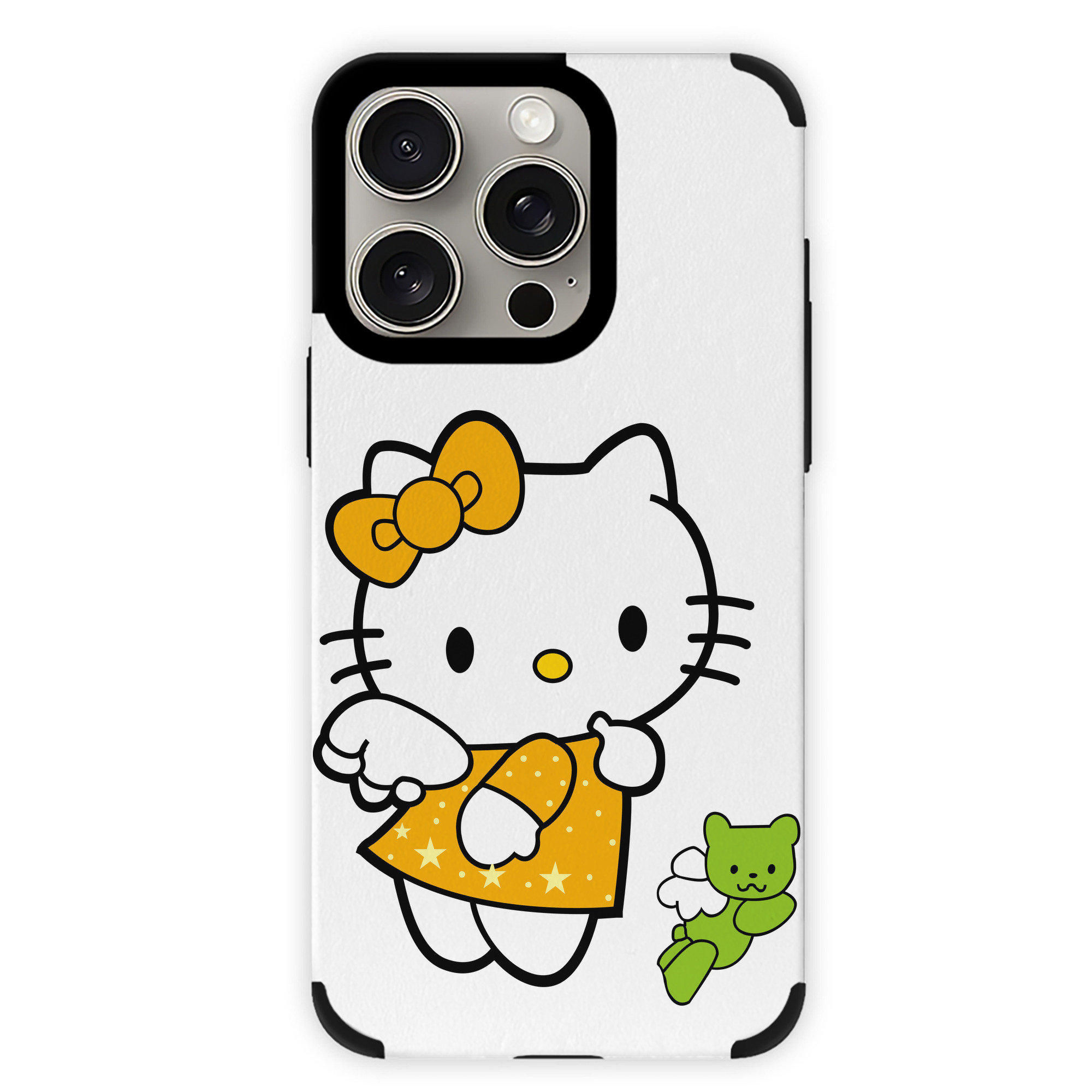 （画像用） Hello Kitty ハローキティ 【iPhone15ProMax対応】 PUレザー スマホケース 耐衝撃＆黄変防止