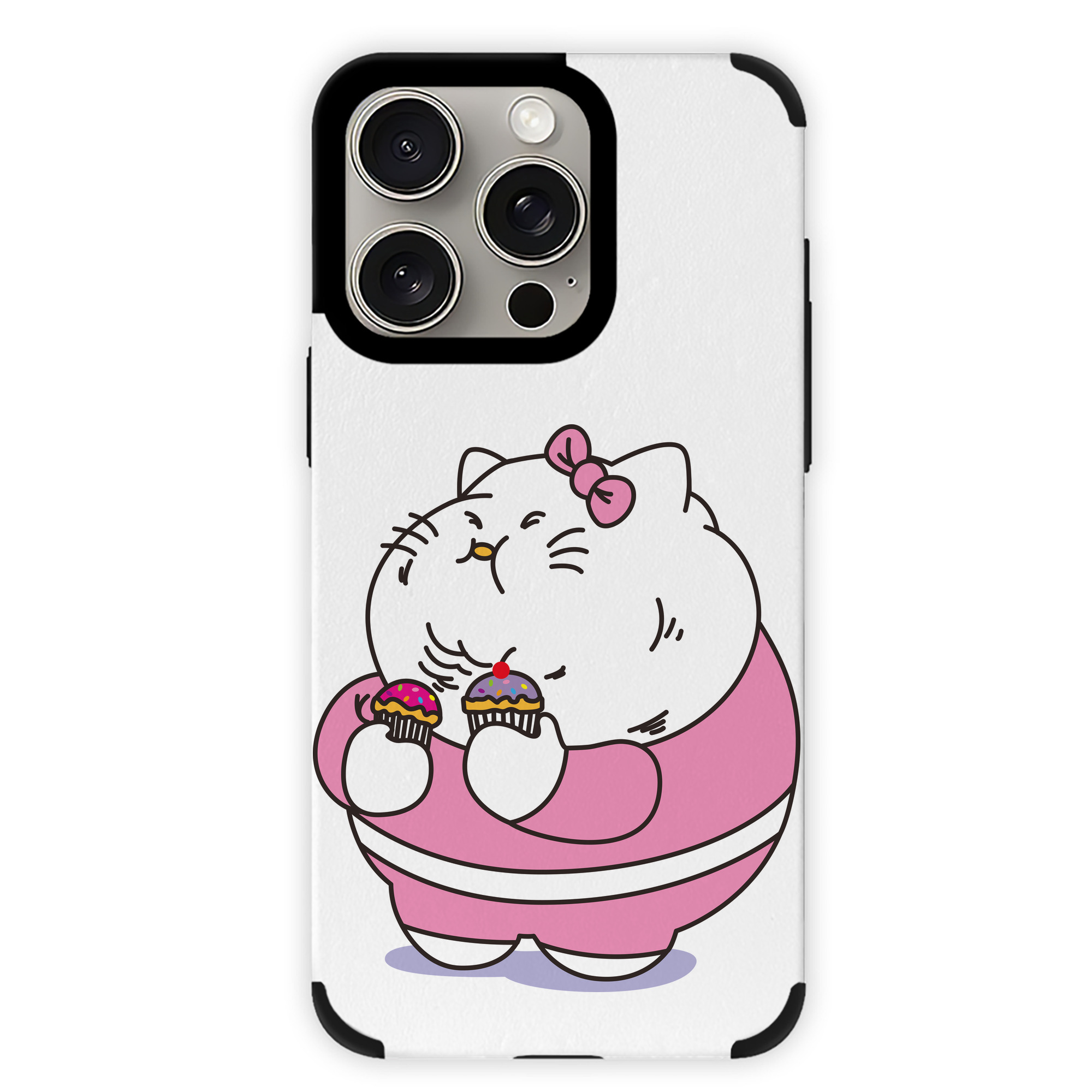 （画像用） Hello Kitty ハローキティ 【iPhone15ProMax対応】 PUレザー スマホケース 耐衝撃＆黄変防止