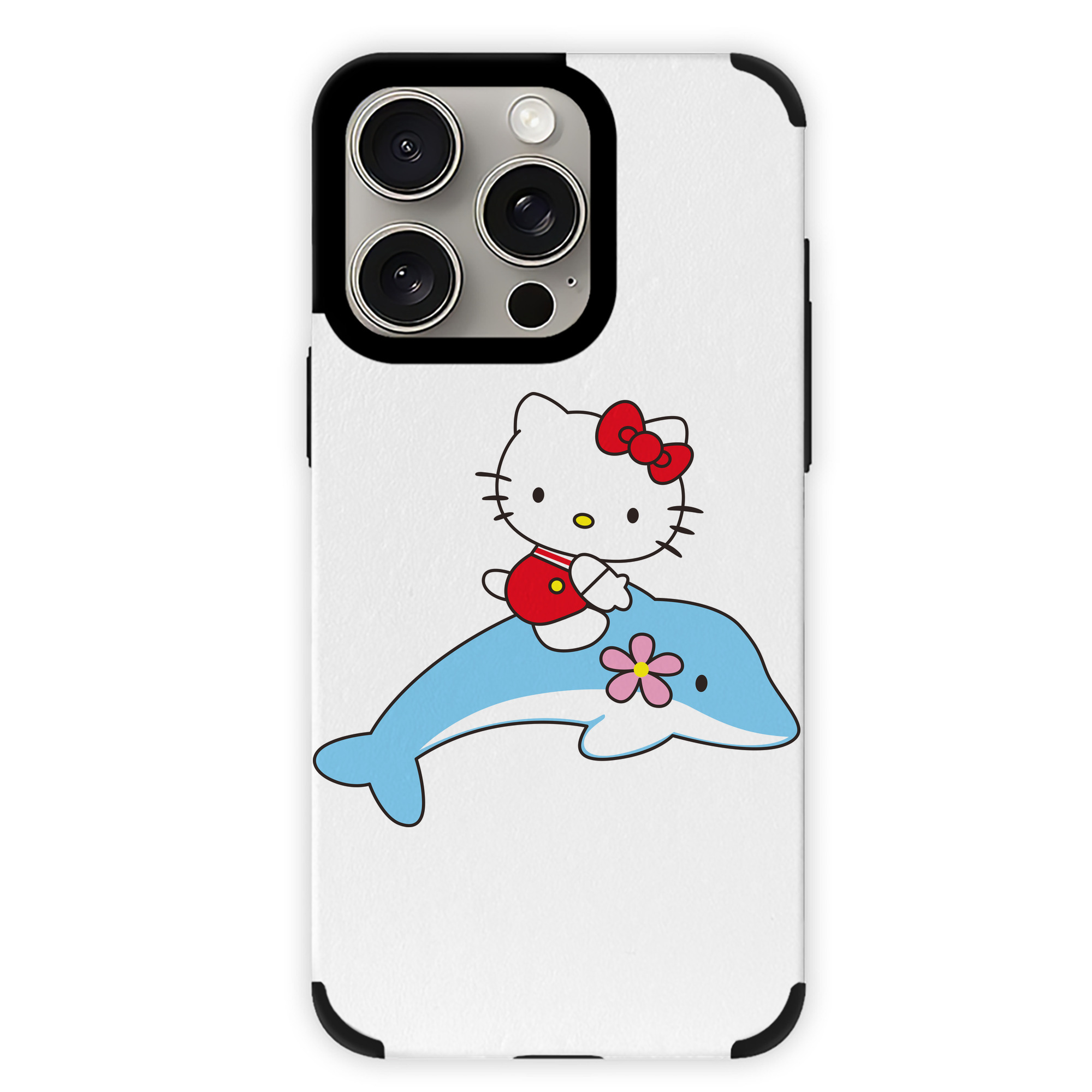 （画像用） Hello Kitty ハローキティ 【iPhone15ProMax対応】 PUレザー スマホケース 耐衝撃＆黄変防止