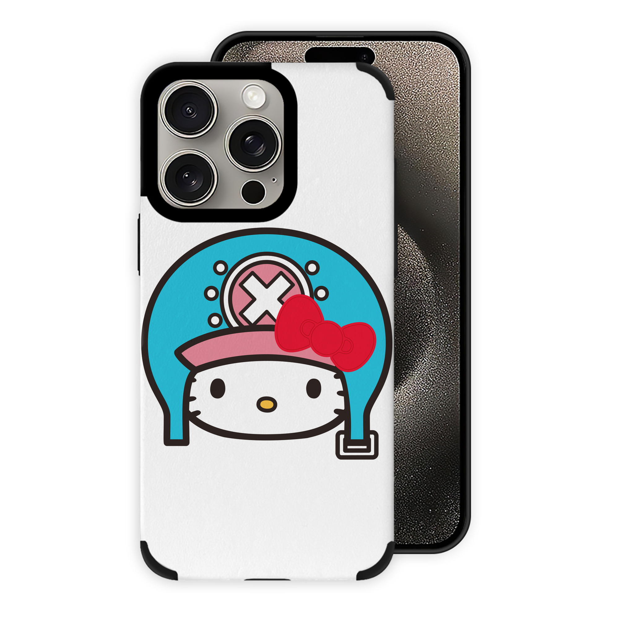 （画像用） Hello Kitty ハローキティ 【iPhone15ProMax対応】 PUレザー スマホケース 耐衝撃＆黄変防止