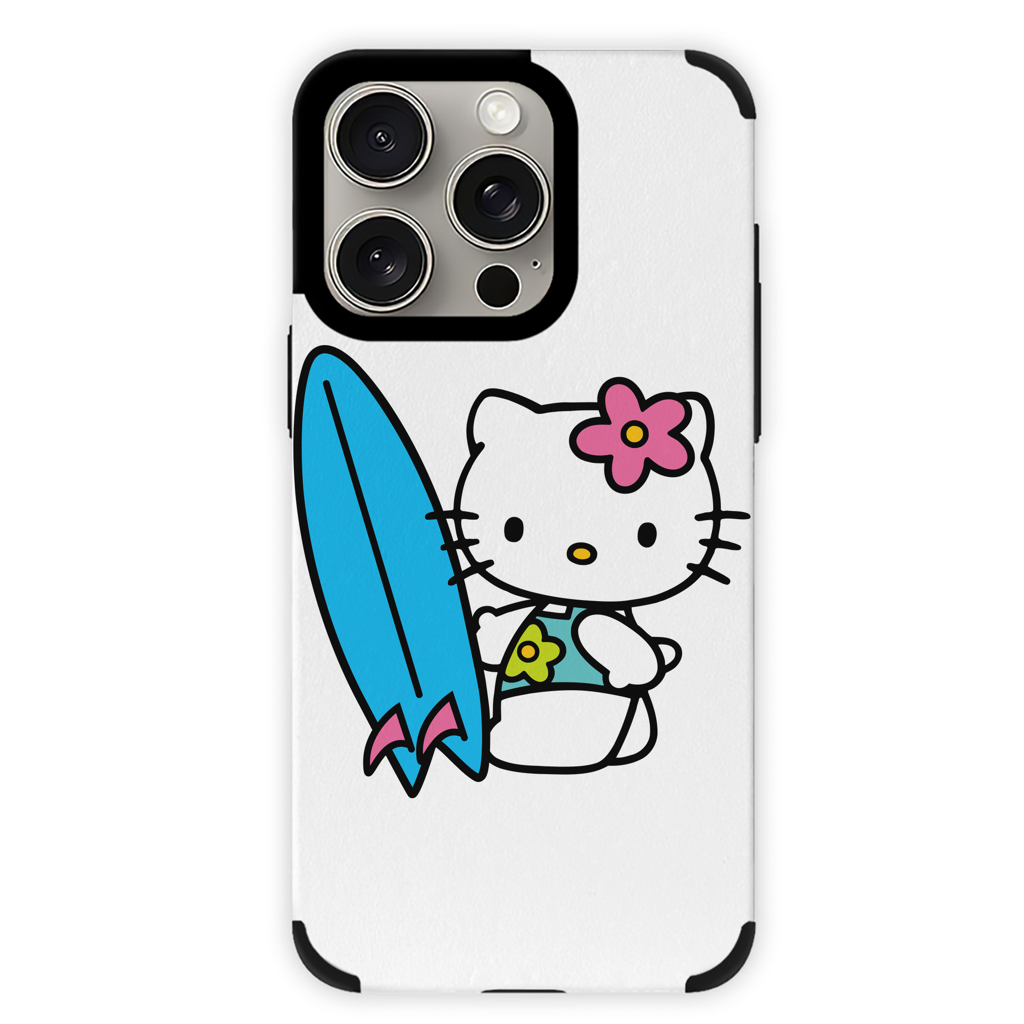 （画像用） Hello Kitty ハローキティ 【iPhone15ProMax対応】 PUレザー スマホケース 耐衝撃＆黄変防止