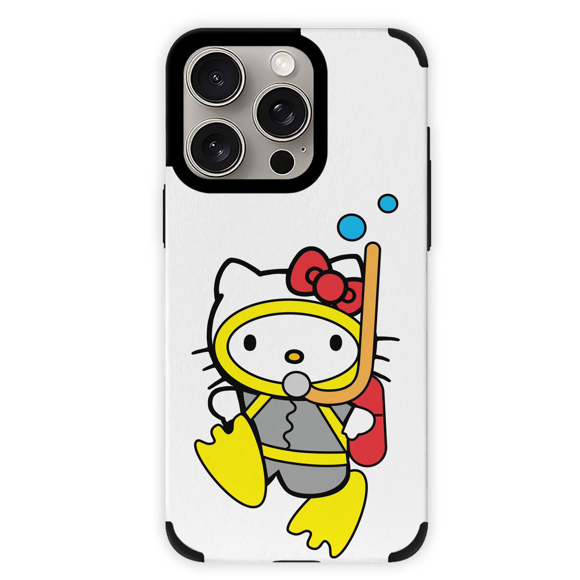 （画像用） Hello Kitty ハローキティ 【iPhone15ProMax対応】 PUレザー スマホケース 耐衝撃＆黄変防止