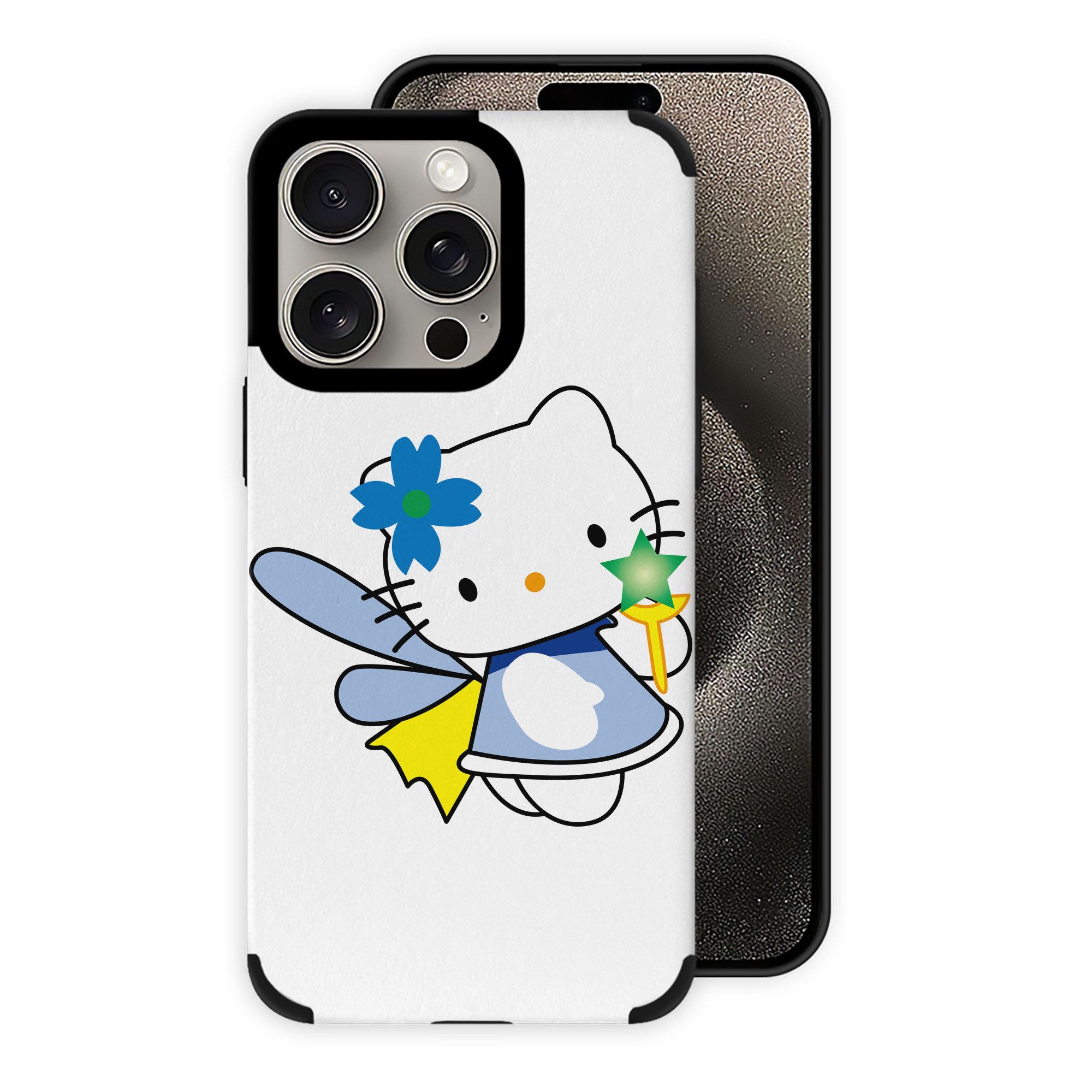 （画像用） Hello Kitty ハローキティ 【iPhone15ProMax対応】 PUレザー スマホケース 耐衝撃＆黄変防止