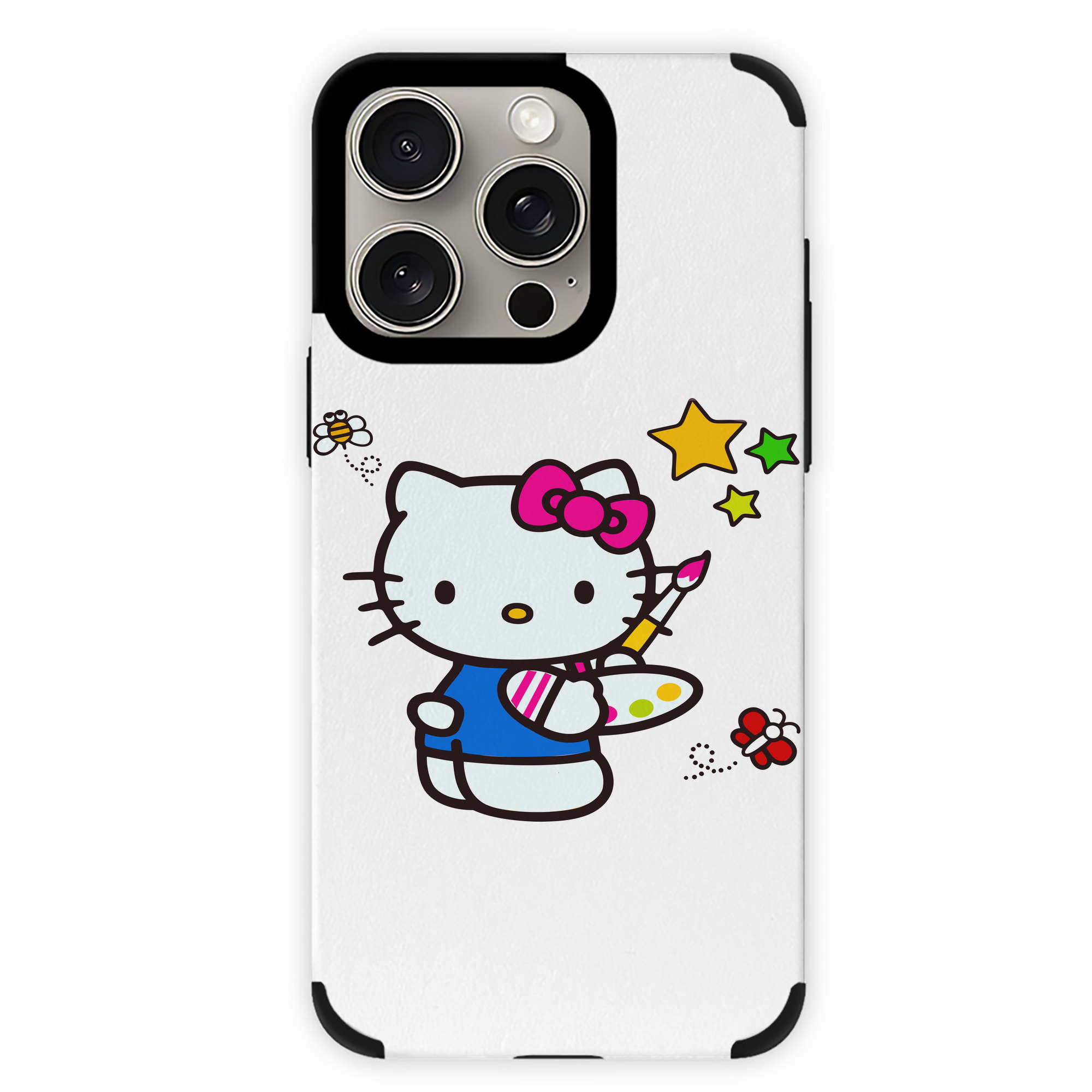 （画像用） Hello Kitty ハローキティ 【iPhone15ProMax対応】 PUレザー スマホケース 耐衝撃＆黄変防止