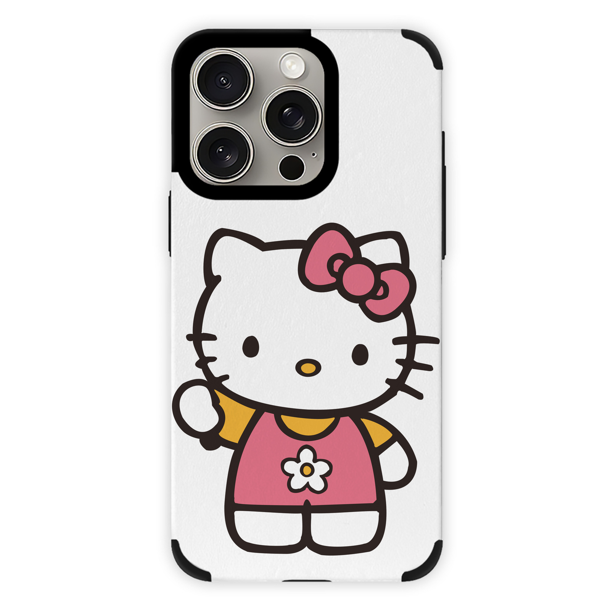 （画像用） Hello Kitty ハローキティ 【iPhone15ProMax対応】 PUレザー スマホケース 耐衝撃＆黄変防止
