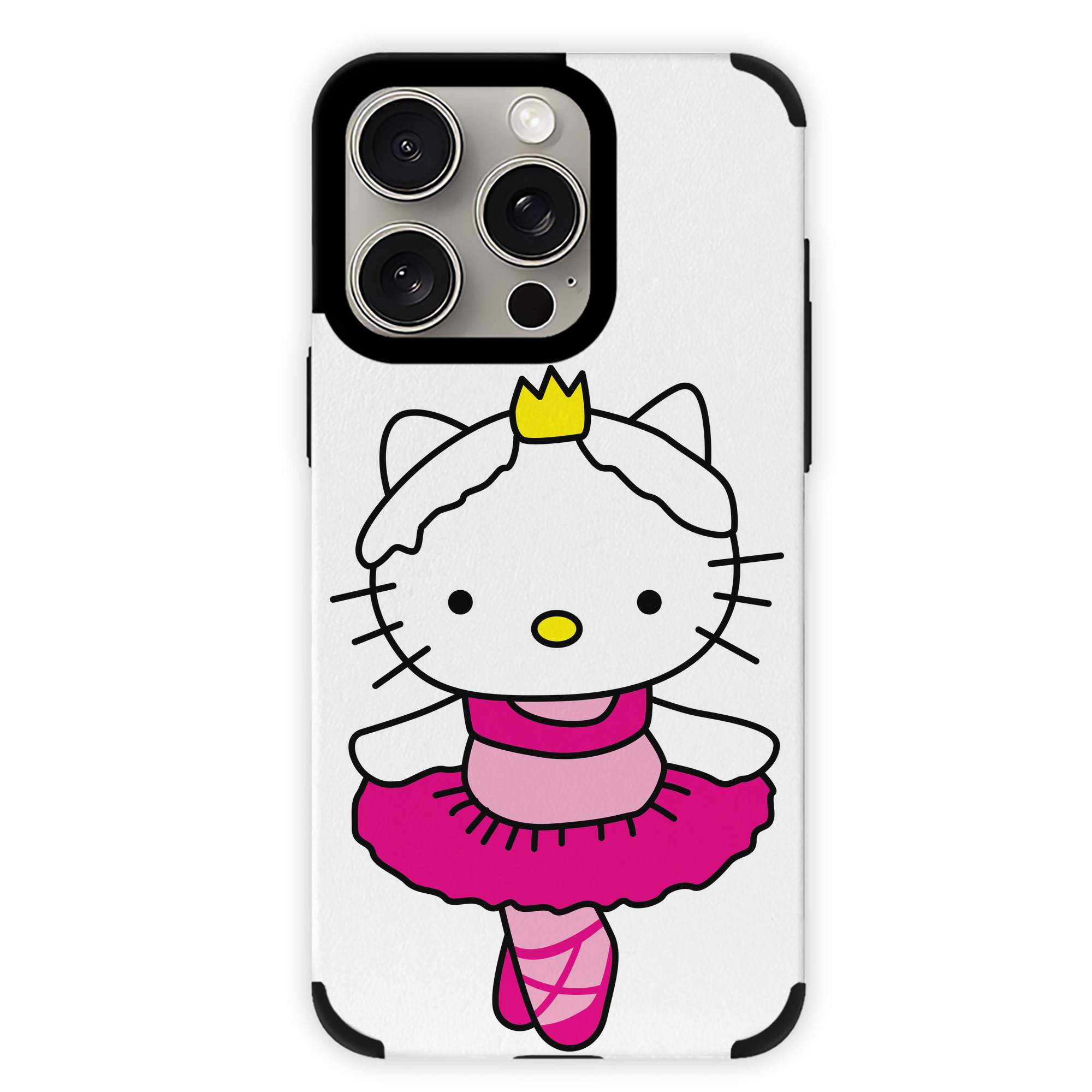 （画像用） Hello Kitty ハローキティ 【iPhone15ProMax対応】 PUレザー スマホケース 耐衝撃＆黄変防止