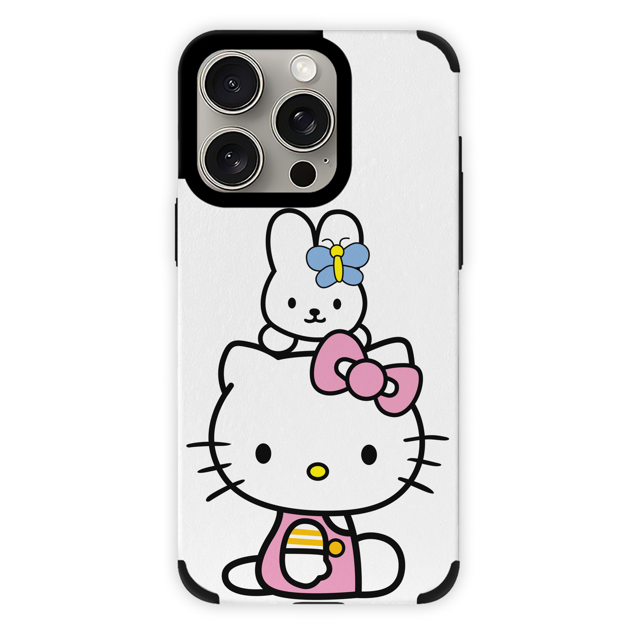（画像用） Hello Kitty ハローキティ 【iPhone15ProMax対応】 PUレザー スマホケース 耐衝撃＆黄変防止