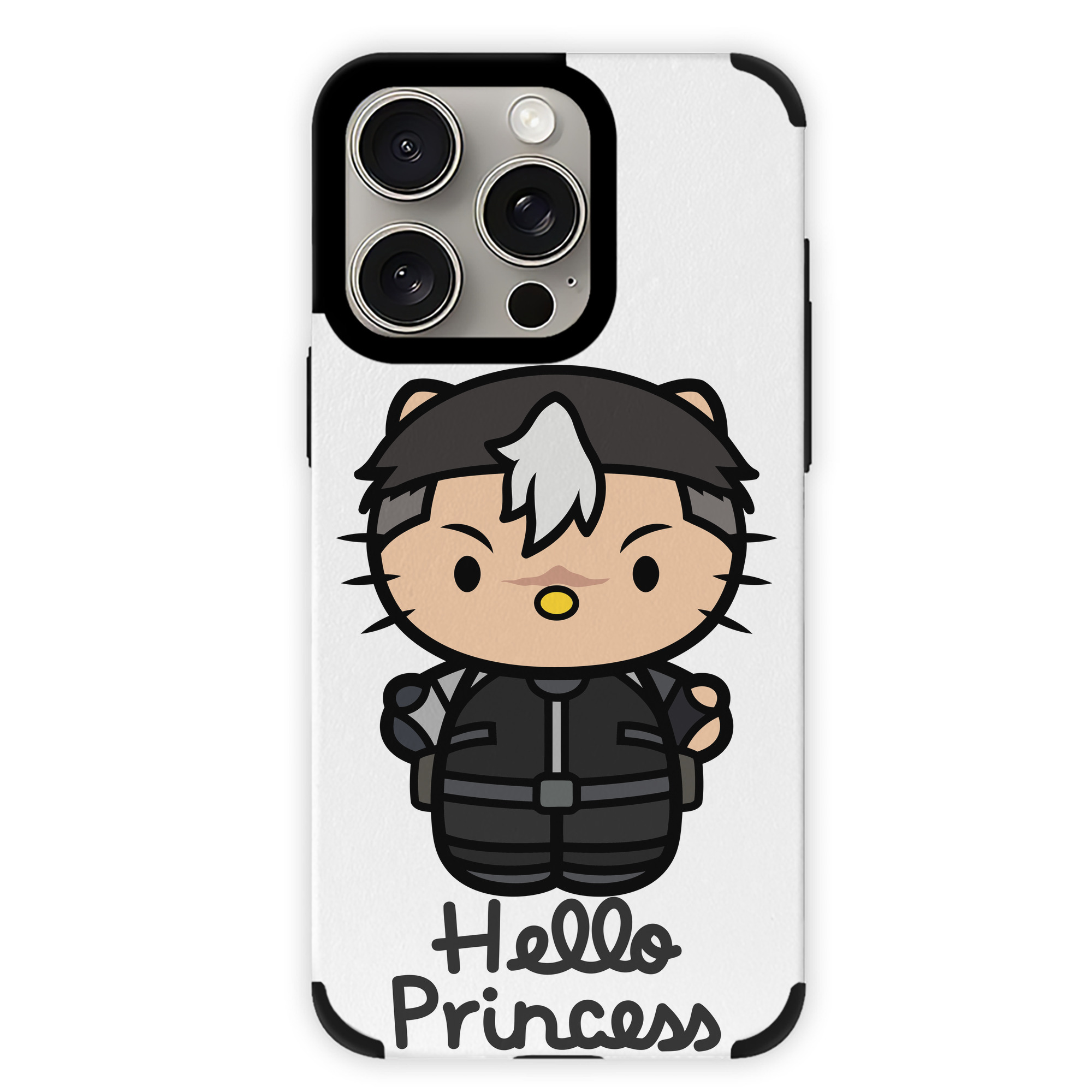 （画像用） Hello Kitty ハローキティ 【iPhone15ProMax対応】 PUレザー スマホケース 耐衝撃＆黄変防止