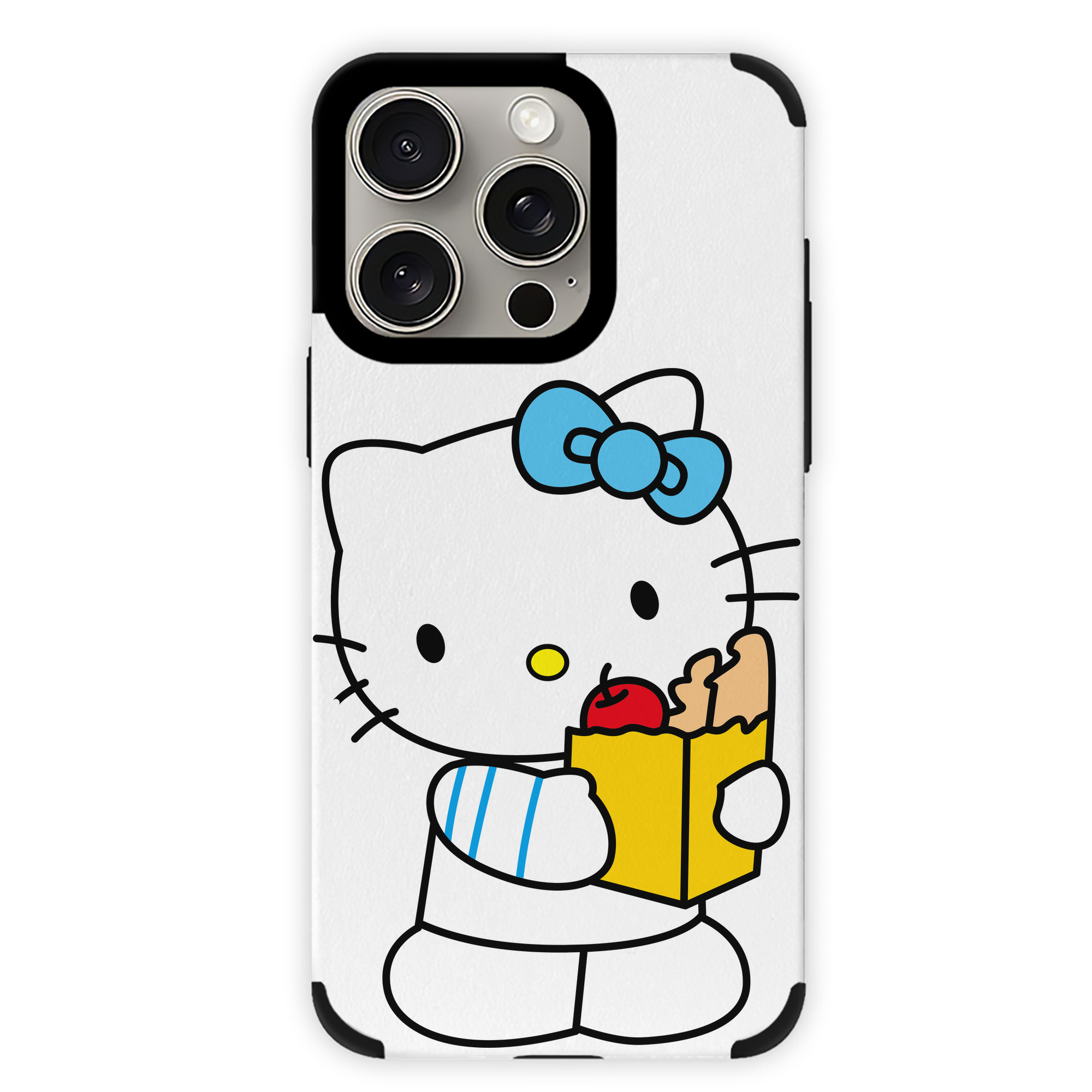 （画像用） Hello Kitty ハローキティ 【iPhone15ProMax対応】 PUレザー スマホケース 耐衝撃＆黄変防止