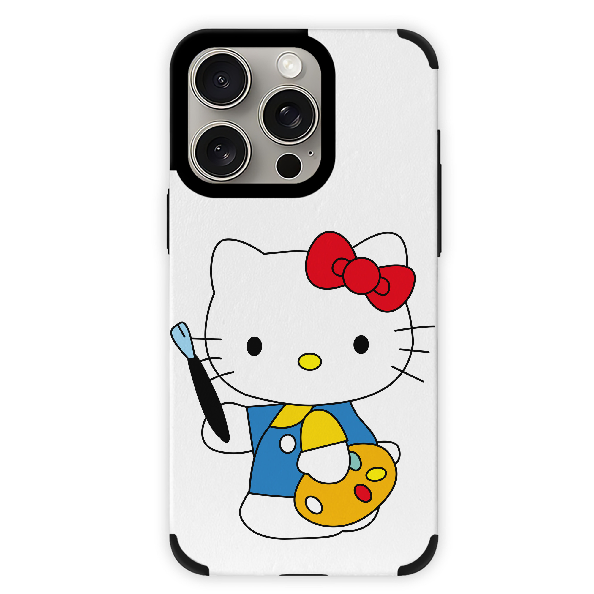 （画像用） Hello Kitty ハローキティ 【iPhone15ProMax対応】 PUレザー スマホケース 耐衝撃＆黄変防止