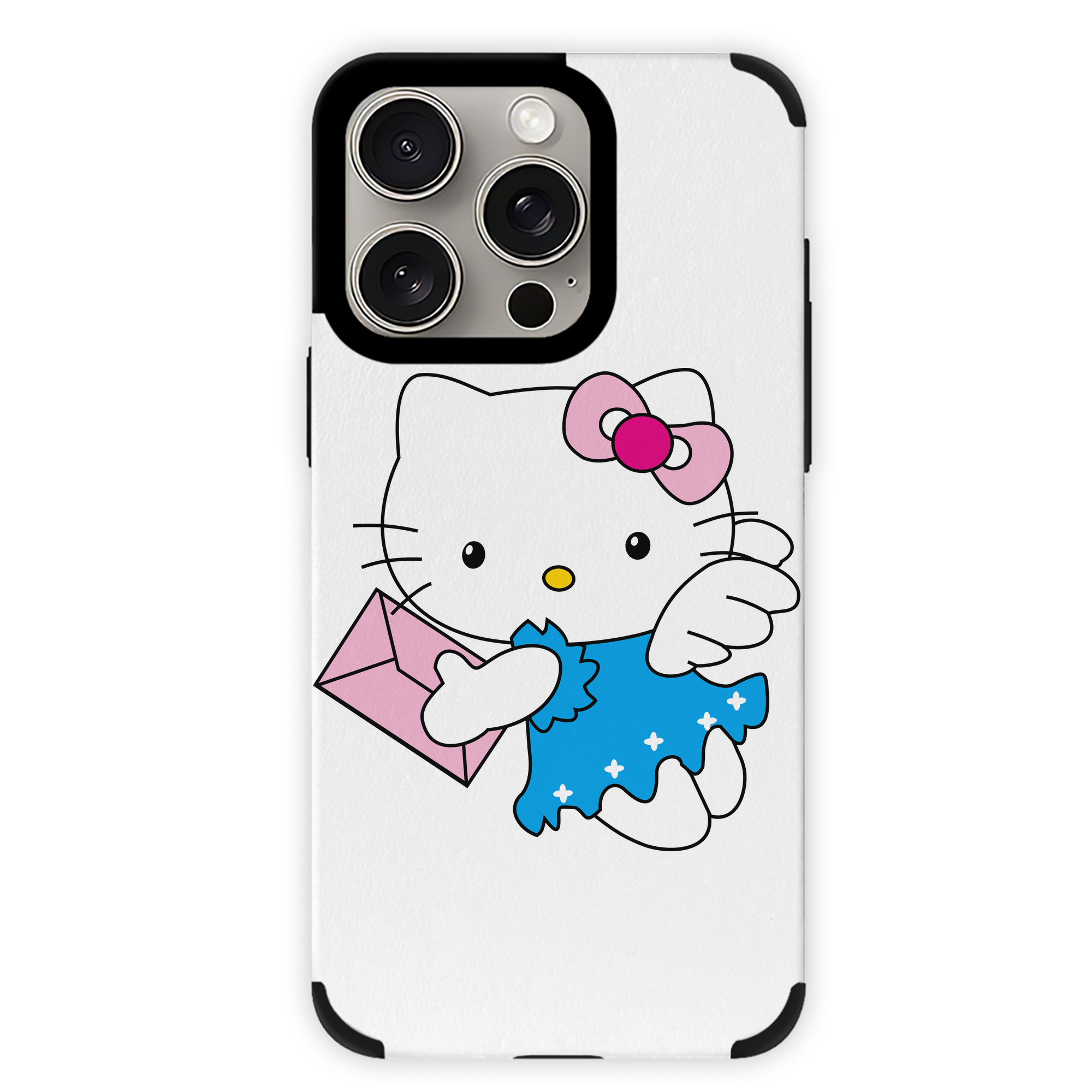 （画像用） Hello Kitty ハローキティ 【iPhone15ProMax対応】 PUレザー スマホケース 耐衝撃＆黄変防止