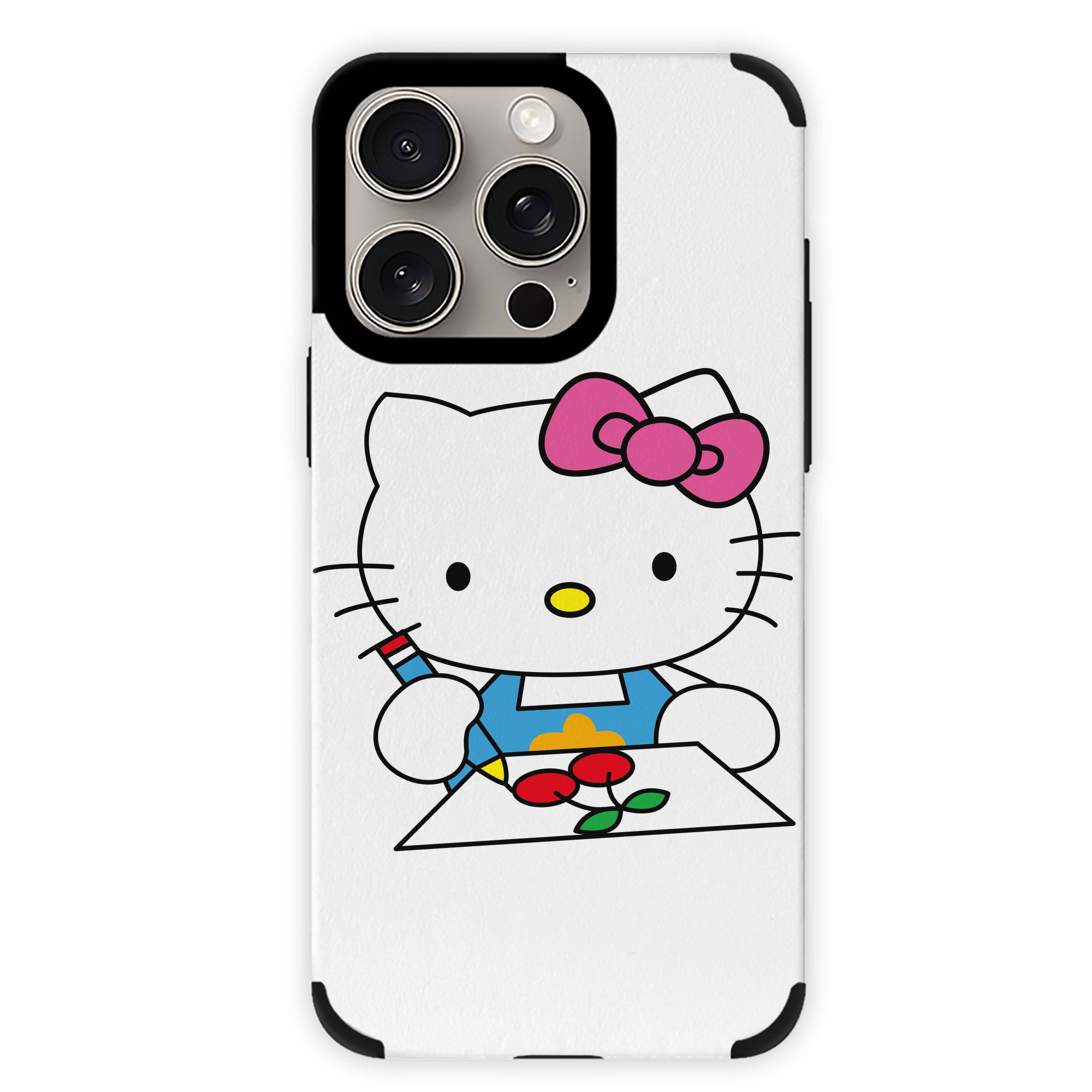 （画像用） Hello Kitty ハローキティ 【iPhone15ProMax対応】 PUレザー スマホケース 耐衝撃＆黄変防止
