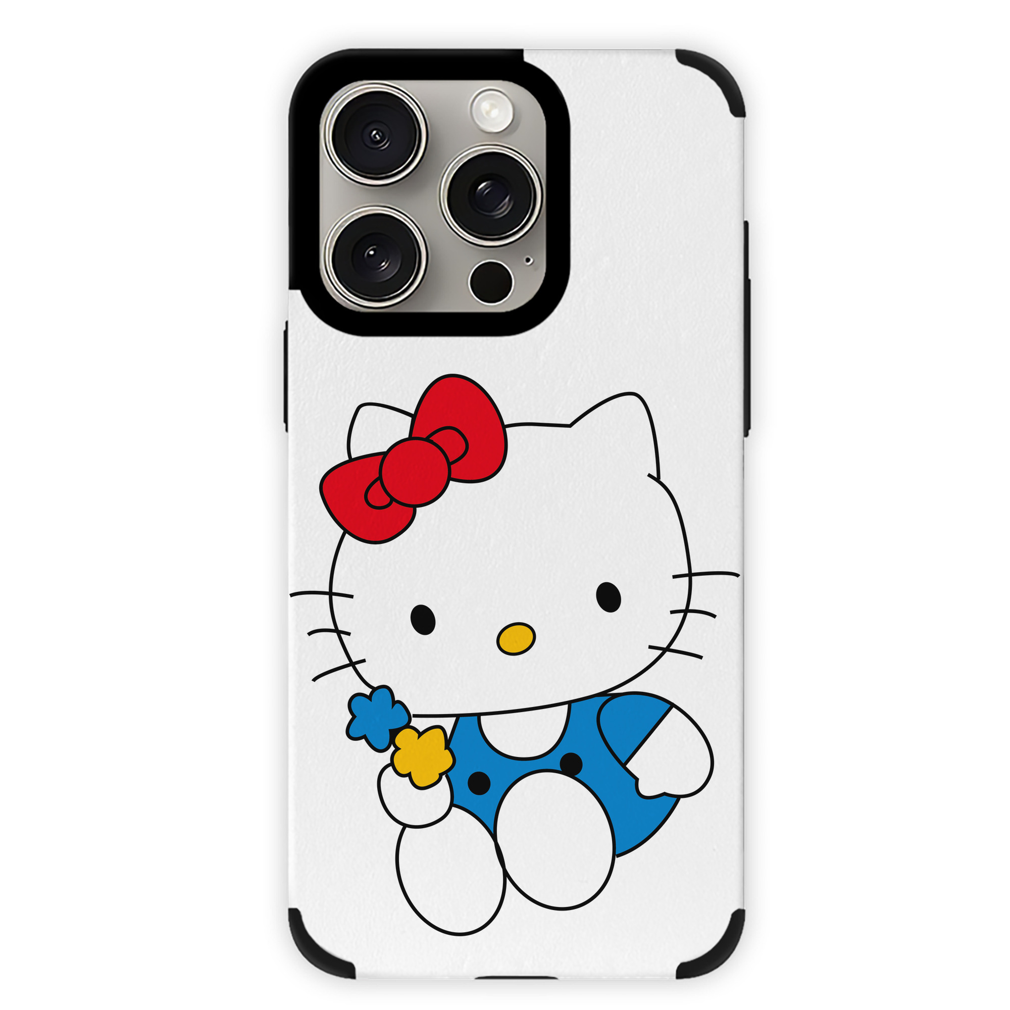 （画像用） Hello Kitty ハローキティ 【iPhone15ProMax対応】 PUレザー スマホケース 耐衝撃＆黄変防止
