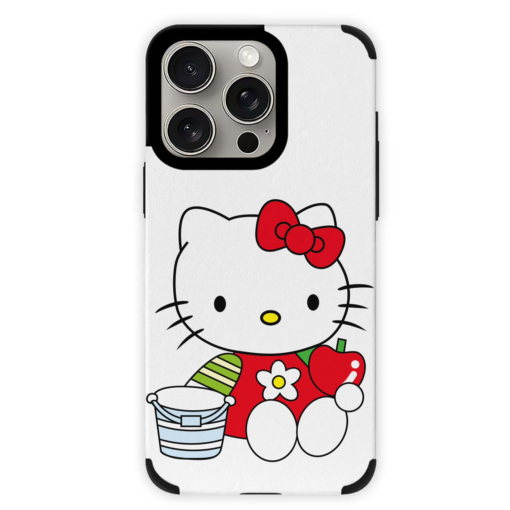 （画像用） Hello Kitty ハローキティ 【iPhone15ProMax対応】 PUレザー スマホケース 耐衝撃＆黄変防止