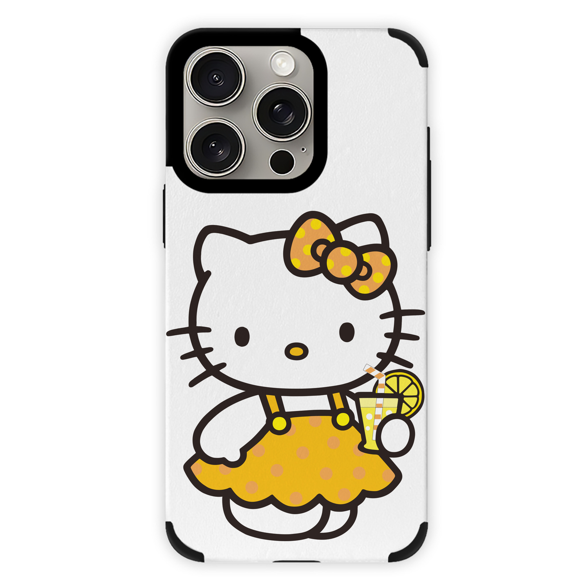 （画像用） Hello Kitty ハローキティ 【iPhone15ProMax対応】 PUレザー スマホケース 耐衝撃＆黄変防止
