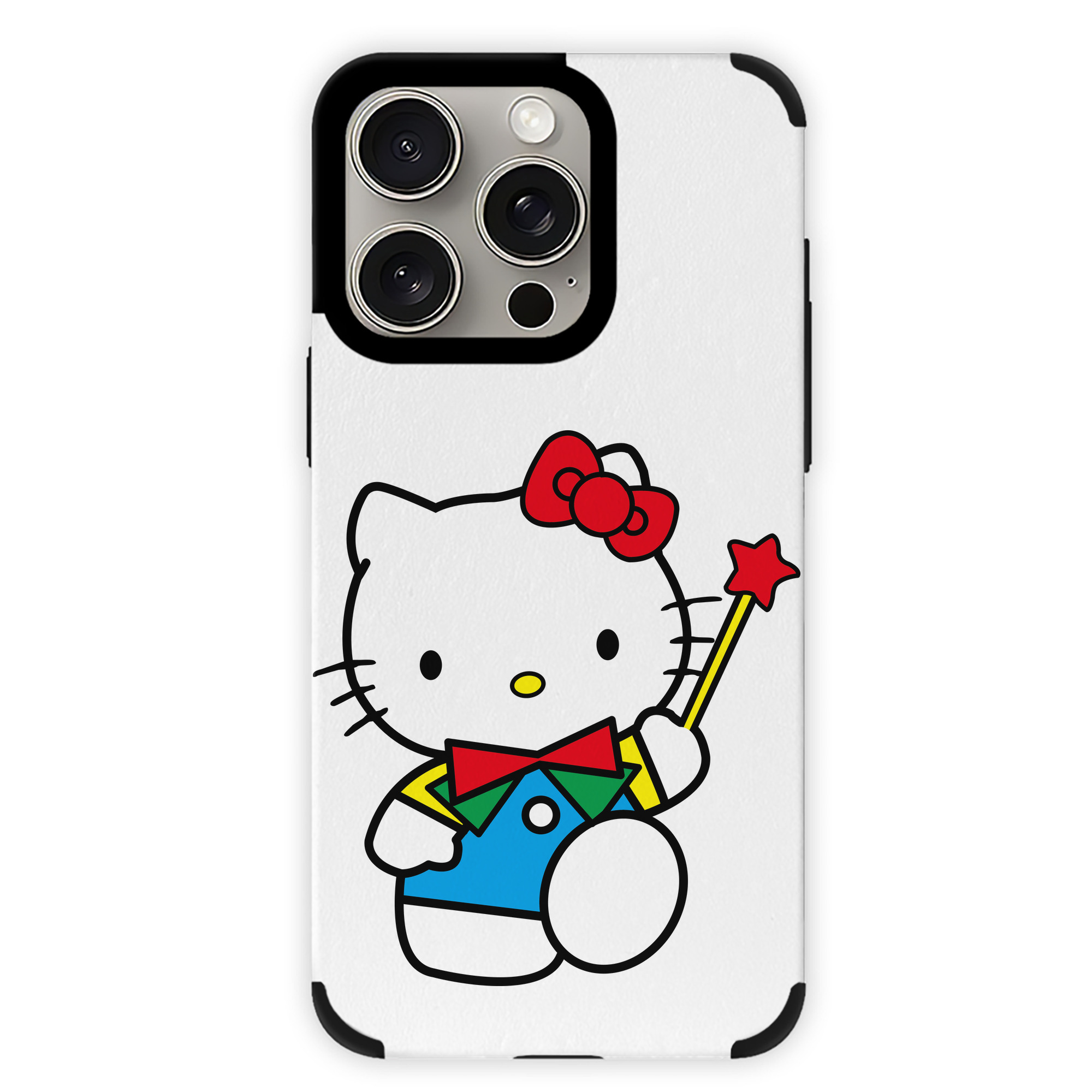 （画像用） Hello Kitty ハローキティ 【iPhone15ProMax対応】 PUレザー スマホケース 耐衝撃＆黄変防止