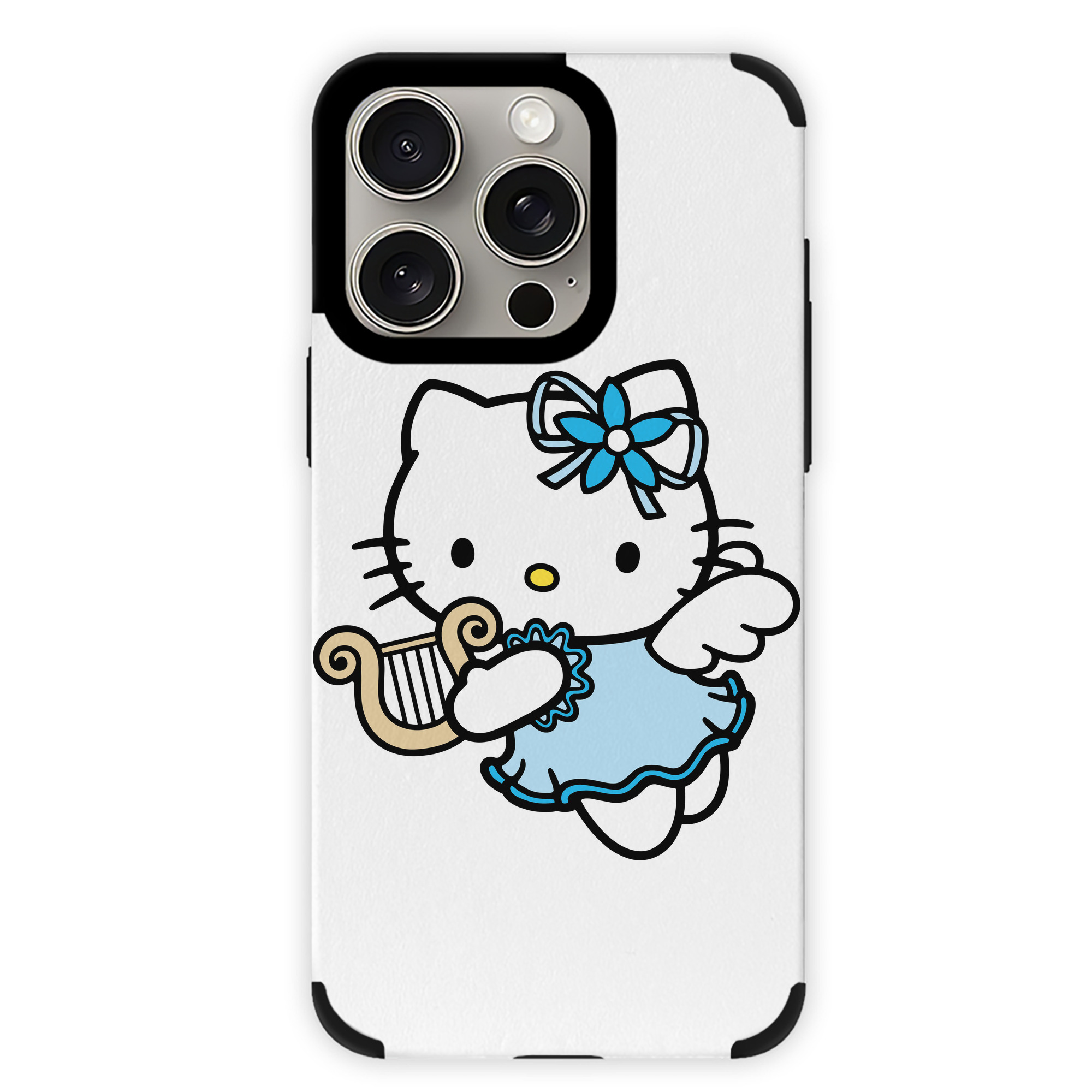 （画像用） Hello Kitty ハローキティ 【iPhone15ProMax対応】 PUレザー スマホケース 耐衝撃＆黄変防止