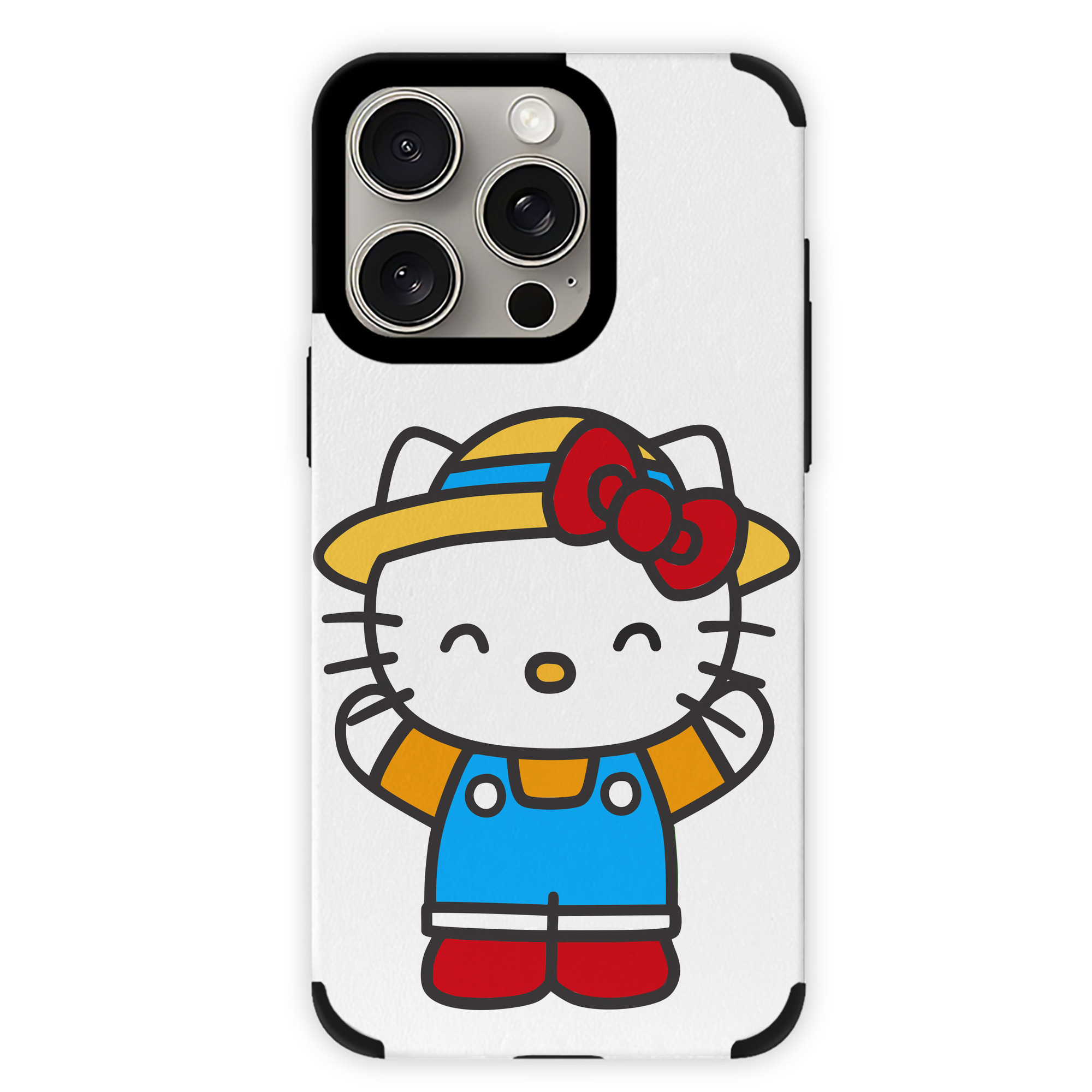 （画像用） Hello Kitty ハローキティ 【iPhone15ProMax対応】 PUレザー スマホケース 耐衝撃＆黄変防止