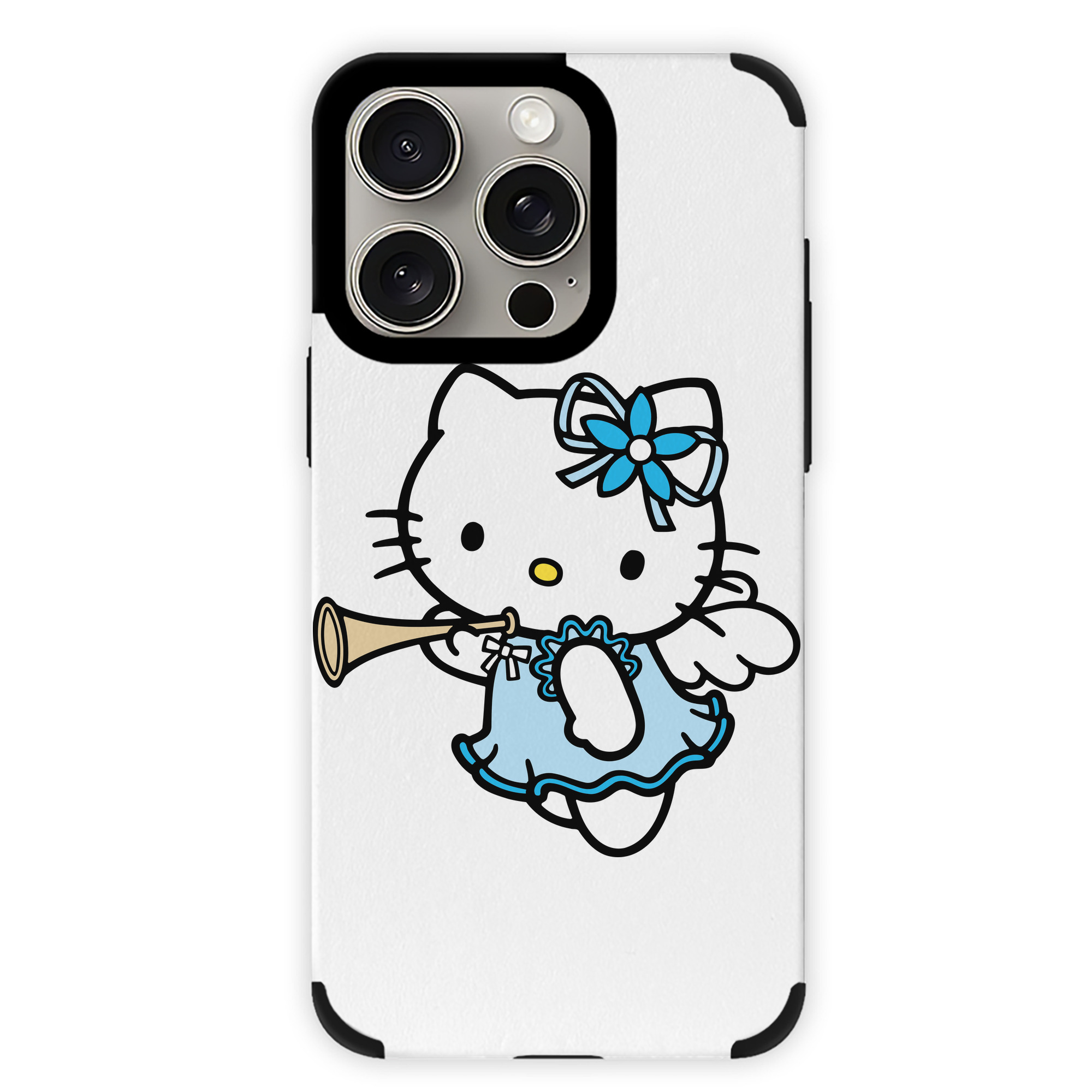 （画像用） Hello Kitty ハローキティ 【iPhone15ProMax対応】 PUレザー スマホケース 耐衝撃＆黄変防止