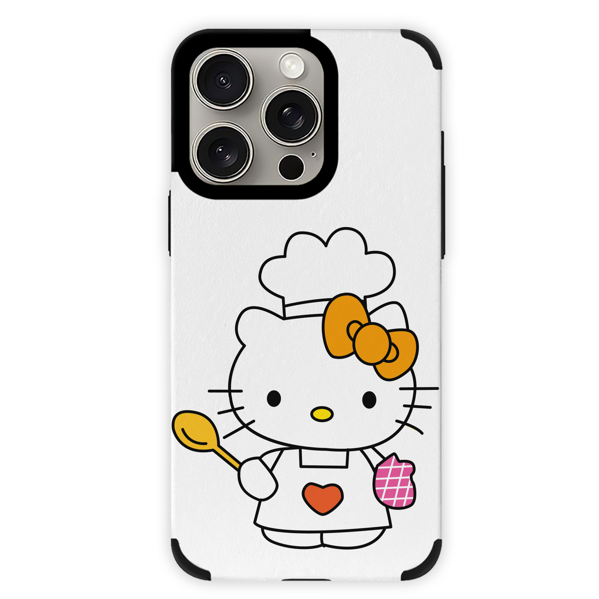 （画像用） Hello Kitty ハローキティ 【iPhone15ProMax対応】 PUレザー スマホケース 耐衝撃＆黄変防止